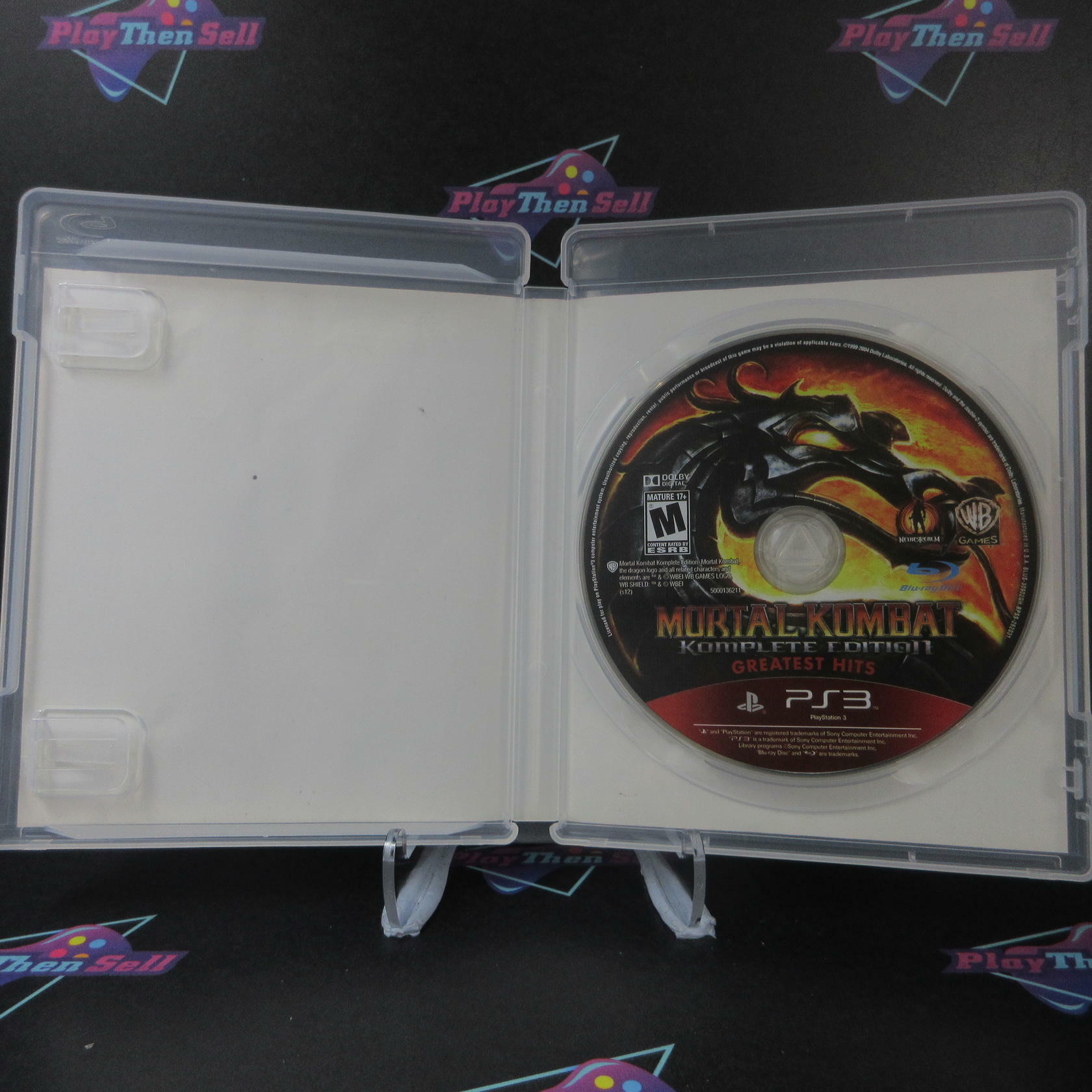 Mortal Kombat Komplete Edition GH PS3 PlayStation 3 AD/NM - Very Good