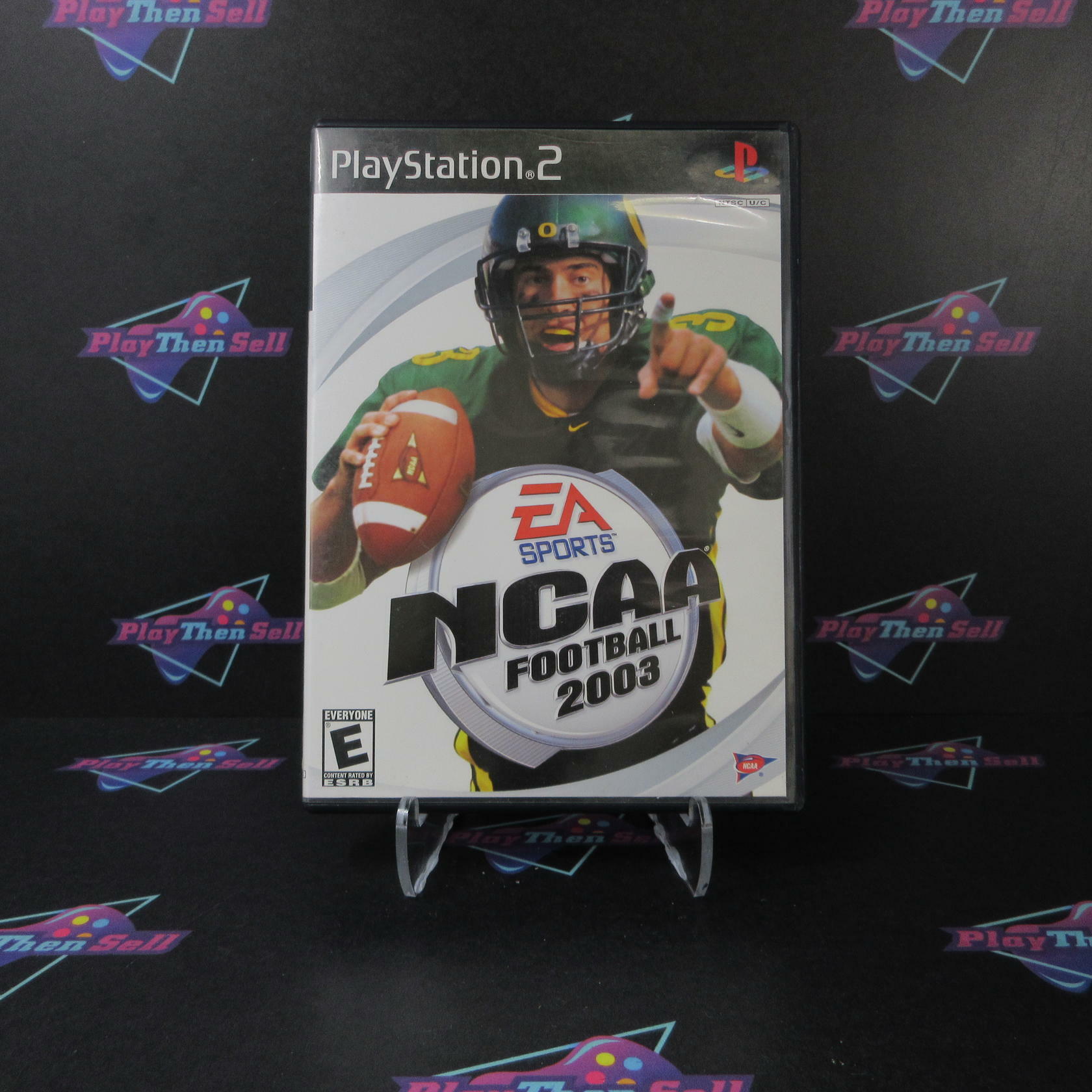 NCAA Football 2003 + Reg Card PS2 PlayStation 2 AD/DD Complete CIB - Very Good