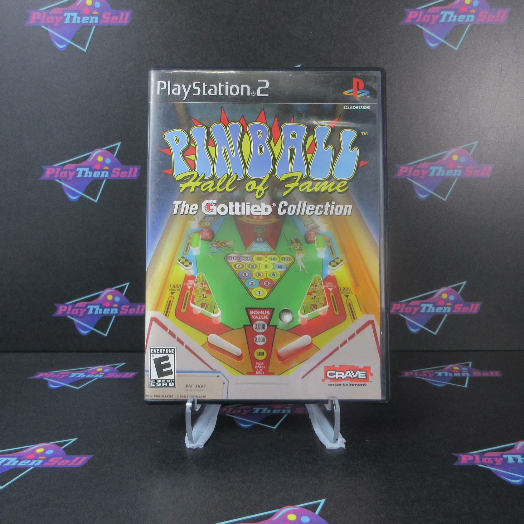 Pinball Hall of Fame The Gottlieb Collection PS2 PlayStation 2 AD Complete CIB - Very Good