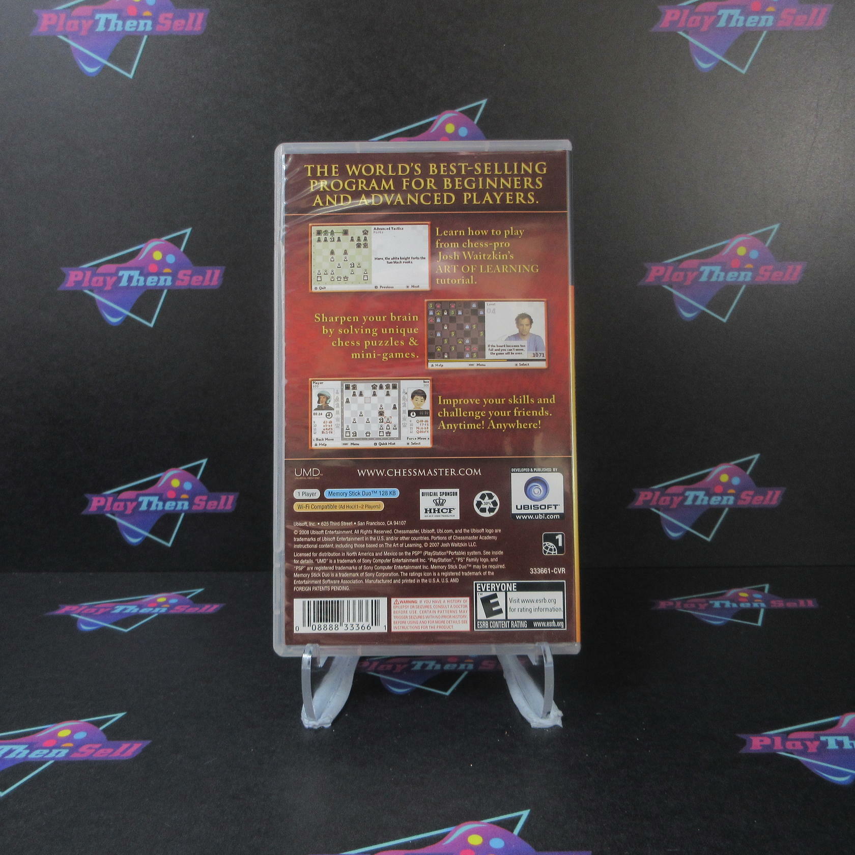 Chessmaster The Art of Learning Sony PSP - Like New