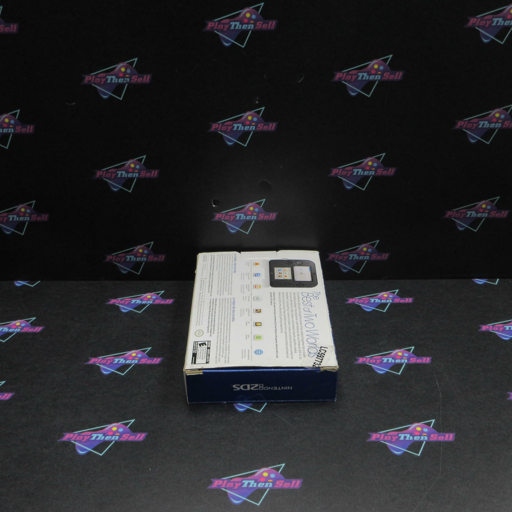 Nintendo 2DS Console - Electric Blue - Boxed - See Pics - Good