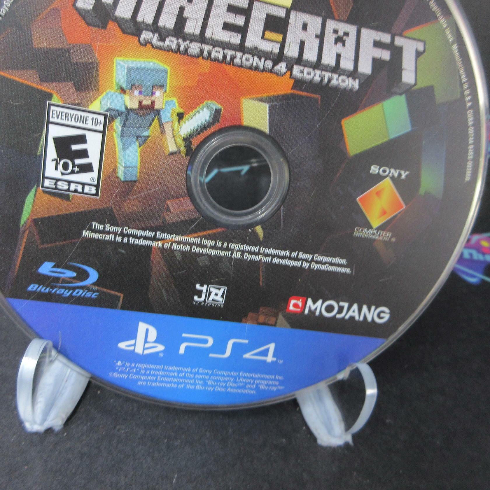 Minecraft PS4 PlayStation 4 Disc Only - Very Good