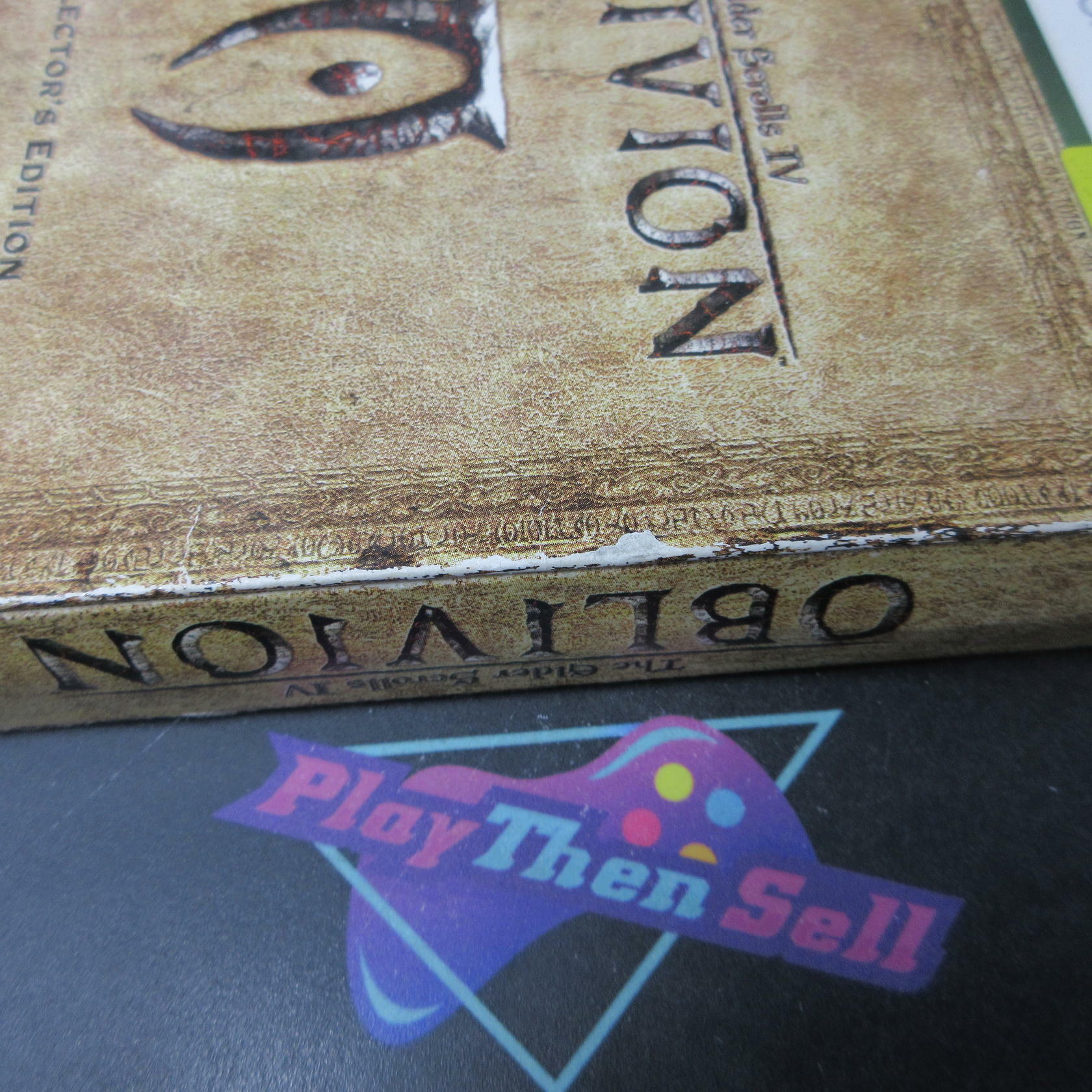 The Elder Scrolls IV Oblivion Collector's Edition +Map Xbox 360 AD No Coin/Guide - Very Good