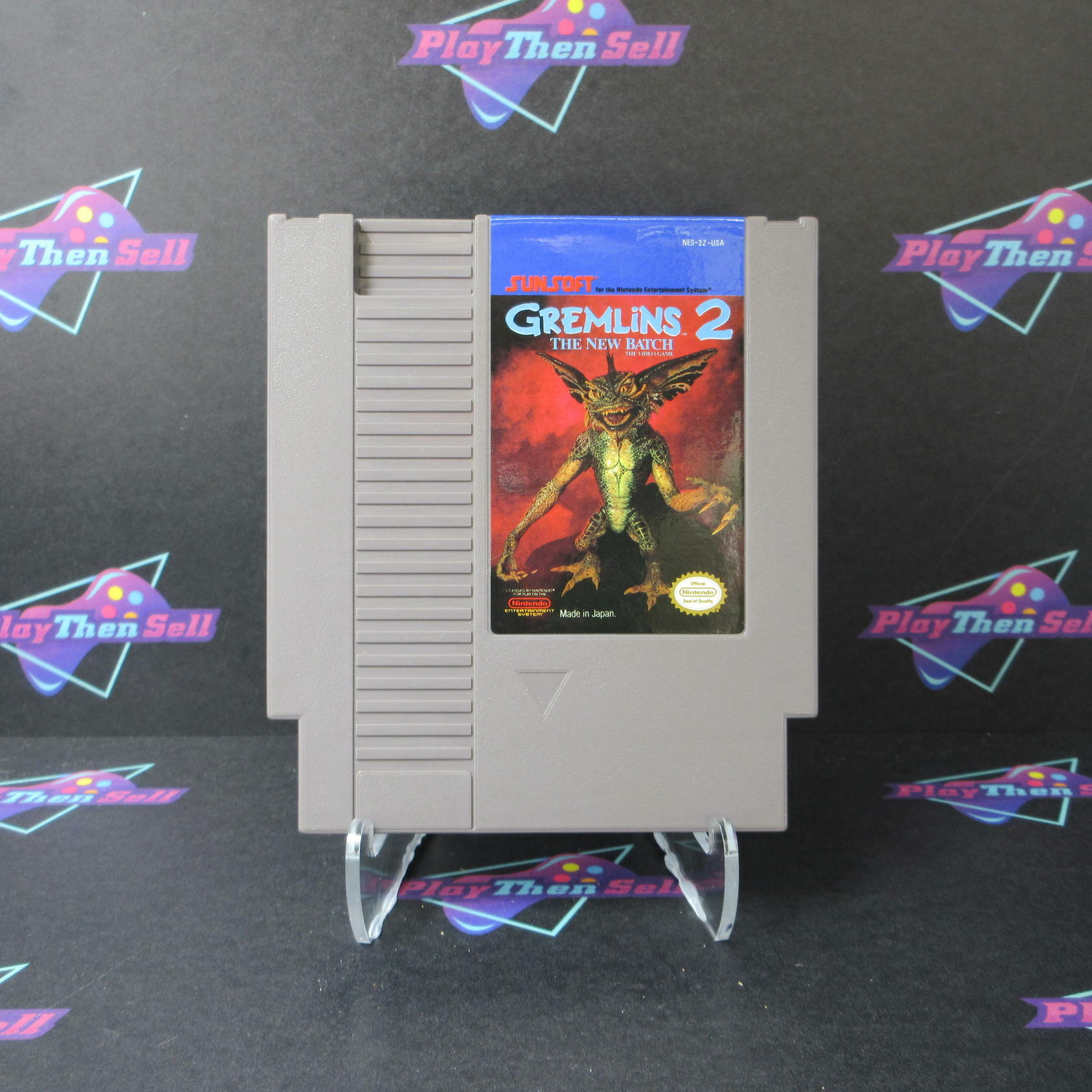 Gremlins 2: The New Batch Nintendo NES Cart Only Authentic / Tested - Good