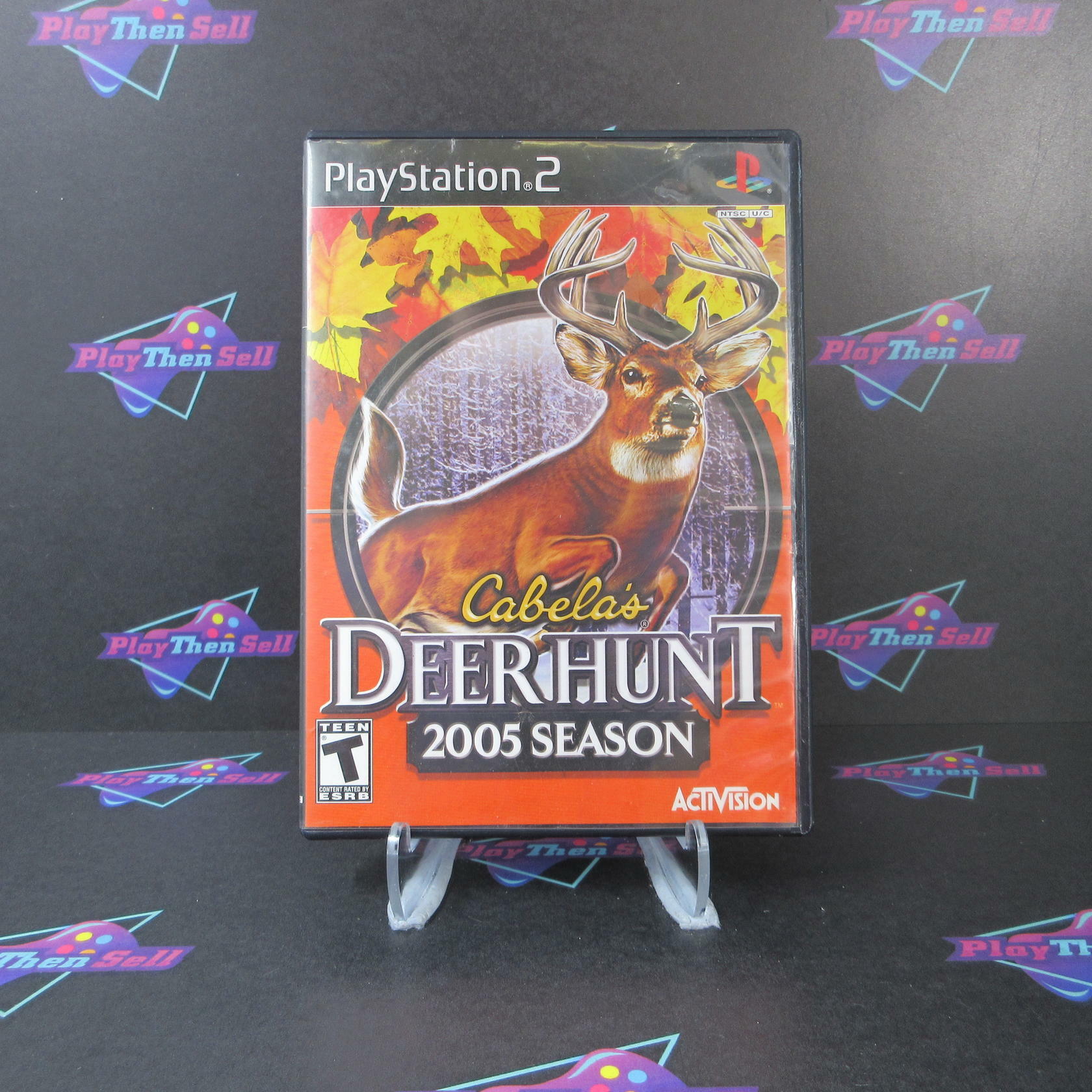 Cabela's Deer Hunt 2005 + Reg Card PS2 PlayStation 2 AD Complete CIB - Very Good