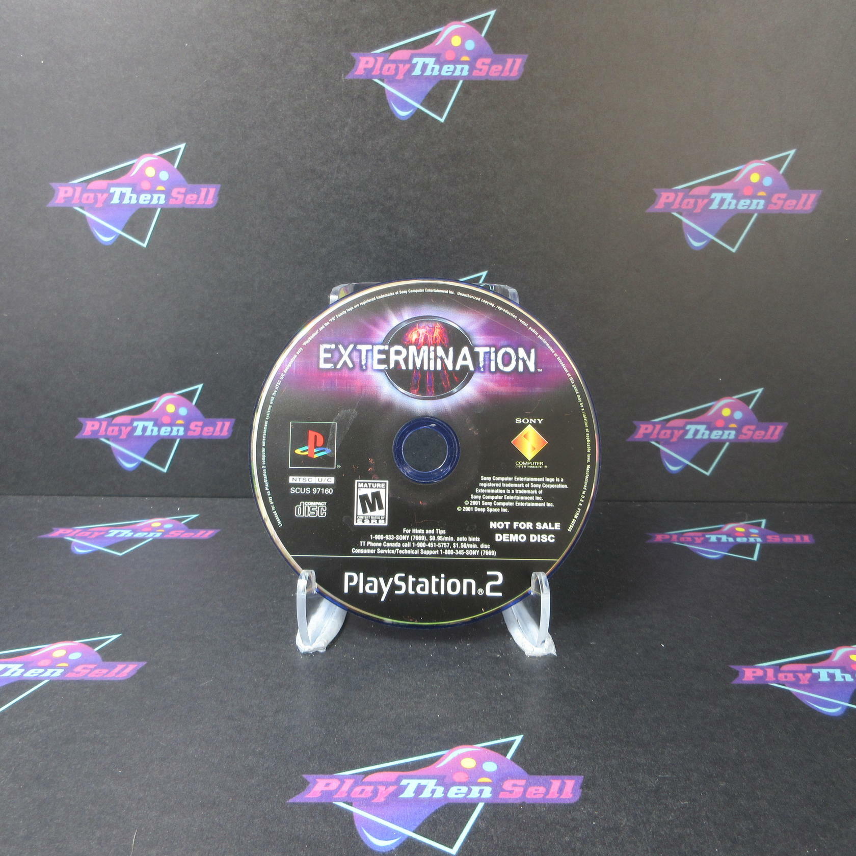 Extermination PS2 PlayStation 2 Disc Only - Very Good