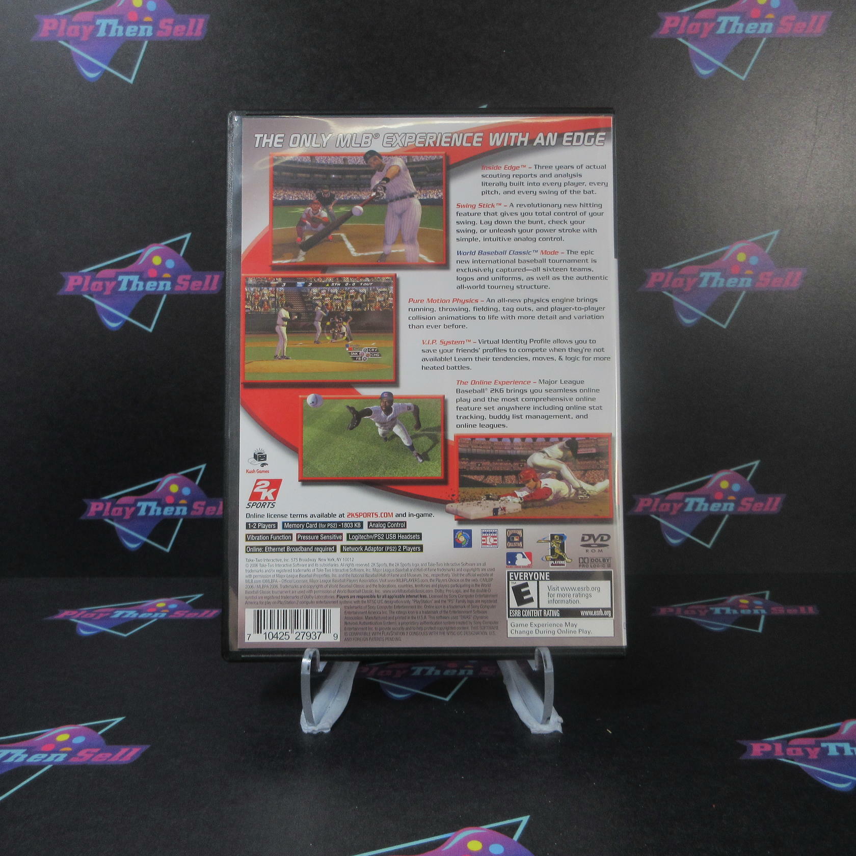 Major League Baseball 2K6 PS2 PlayStation 2 - Very Good