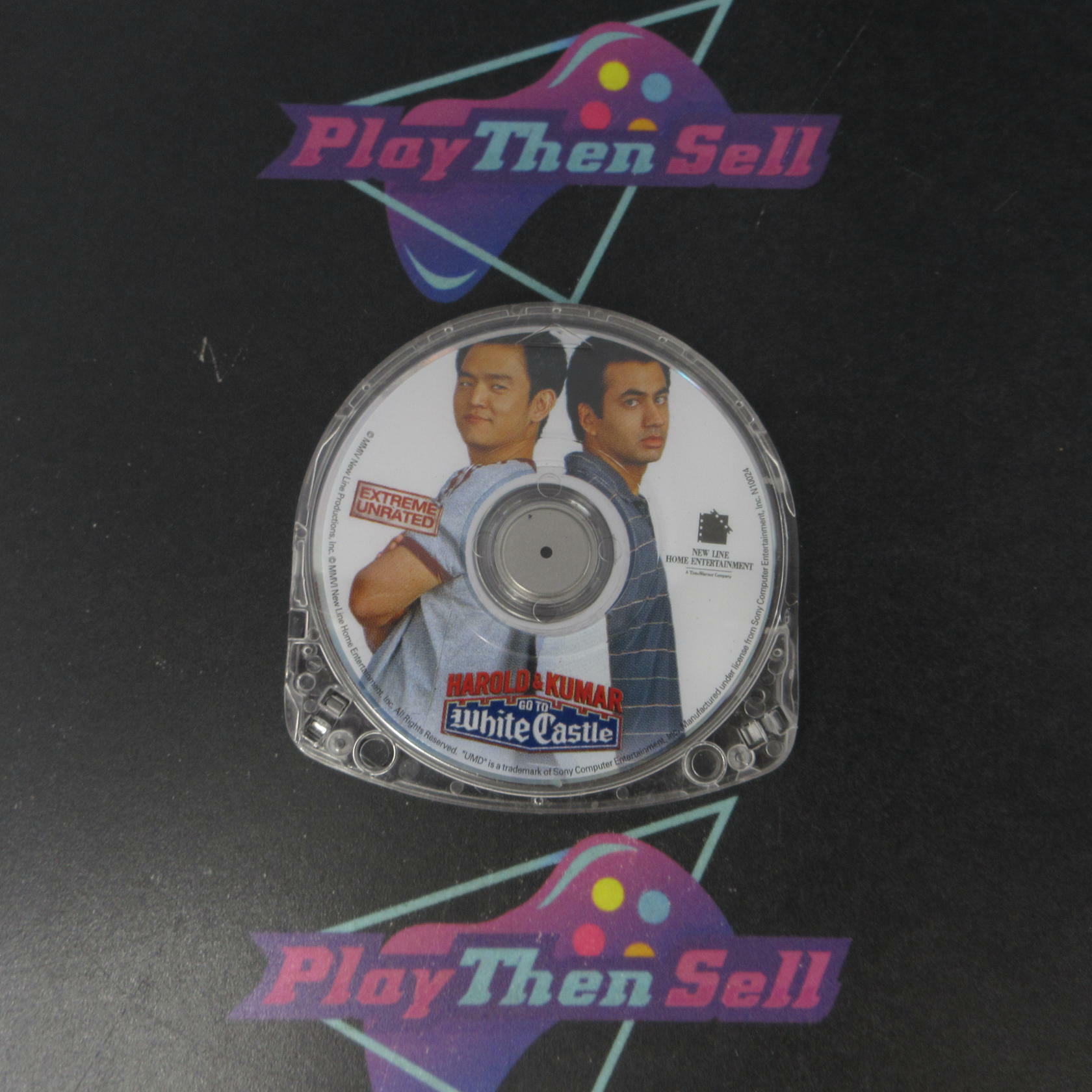 Harold & Kumar Go to White Castle Extreme Unrated Clear UMD Disc - Good