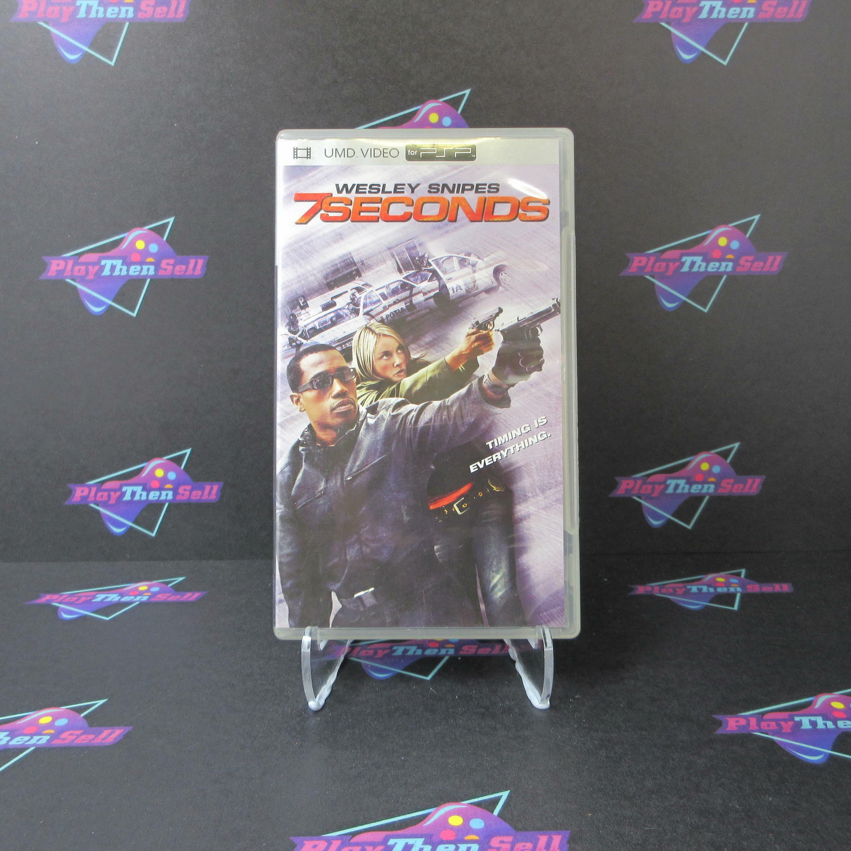 7 Seconds Sony PSP UMD Movie AD - Very Good