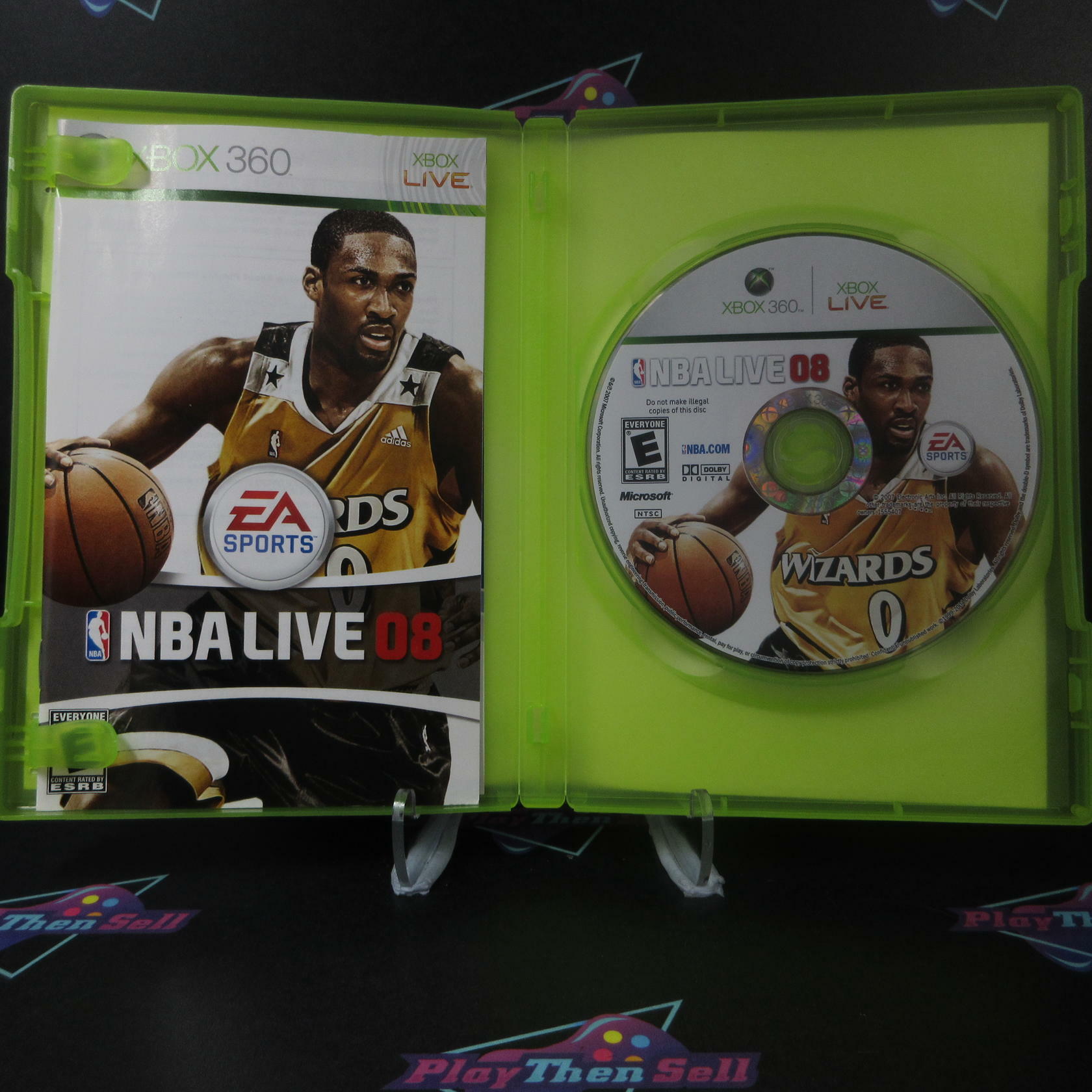 NBA Live 08 - Xbox 360 AD Complete CIB - Very Good