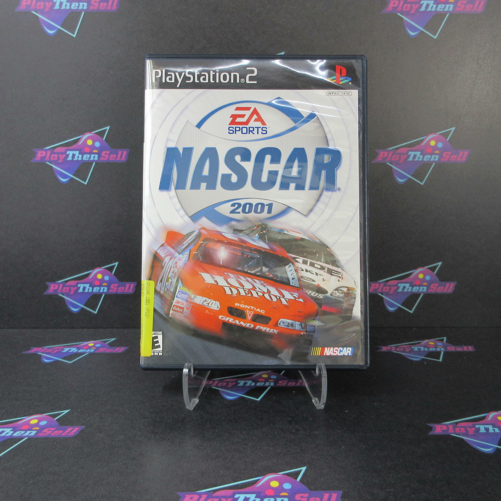 NASCAR 2001 + Reg Card PS2 PlayStation 2 AD Complete CIB - Very Good