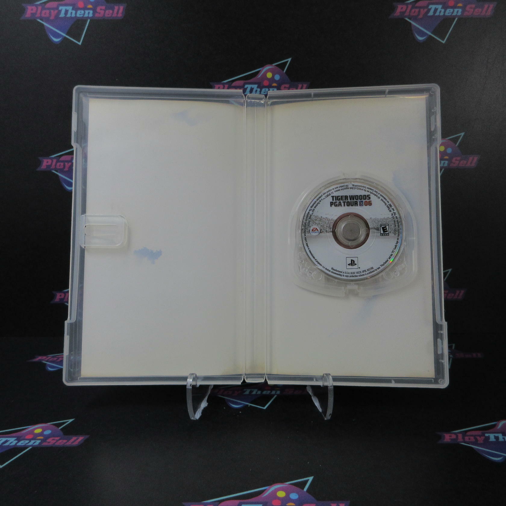 Tiger Woods PGA Tour 2006 Clear UMD Sony PSP AD/NM - Very Good