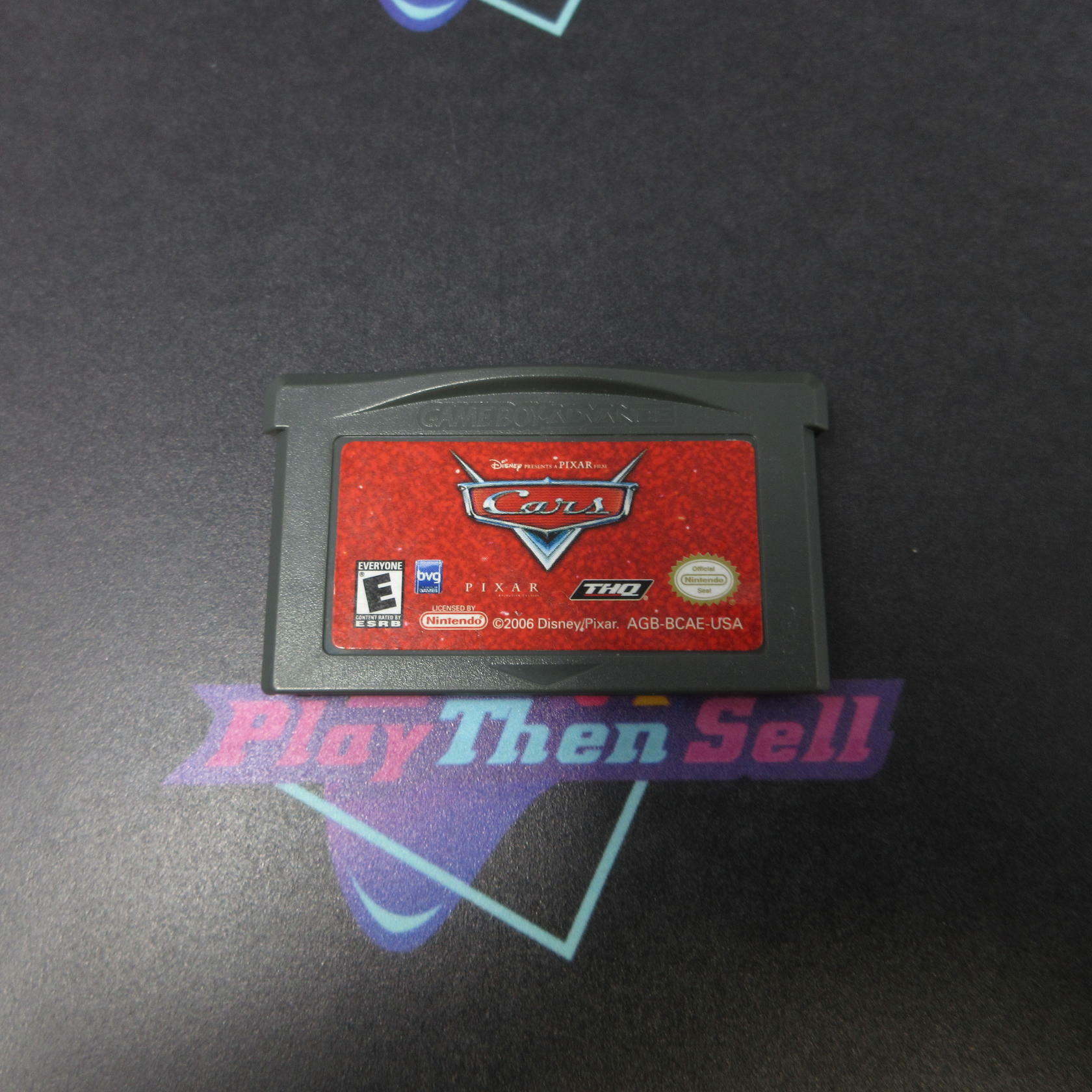 Disney's Cars Gameboy Advance Cartridge Only Authentic / Tested - Very Good