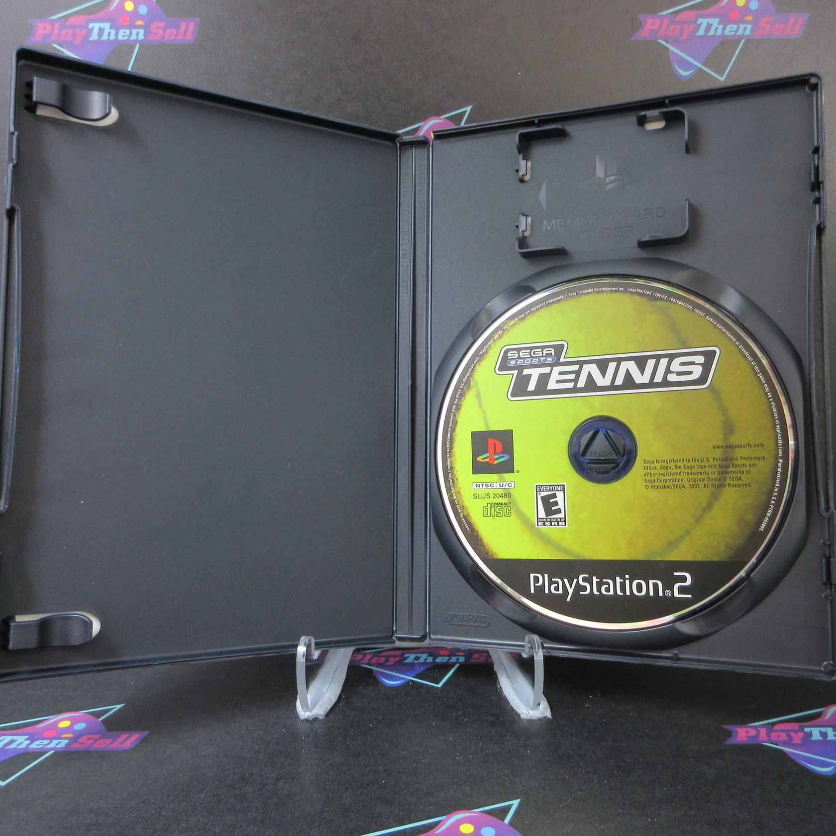 Sega Sports Tennis PS2 PlayStation 2 - Very Good