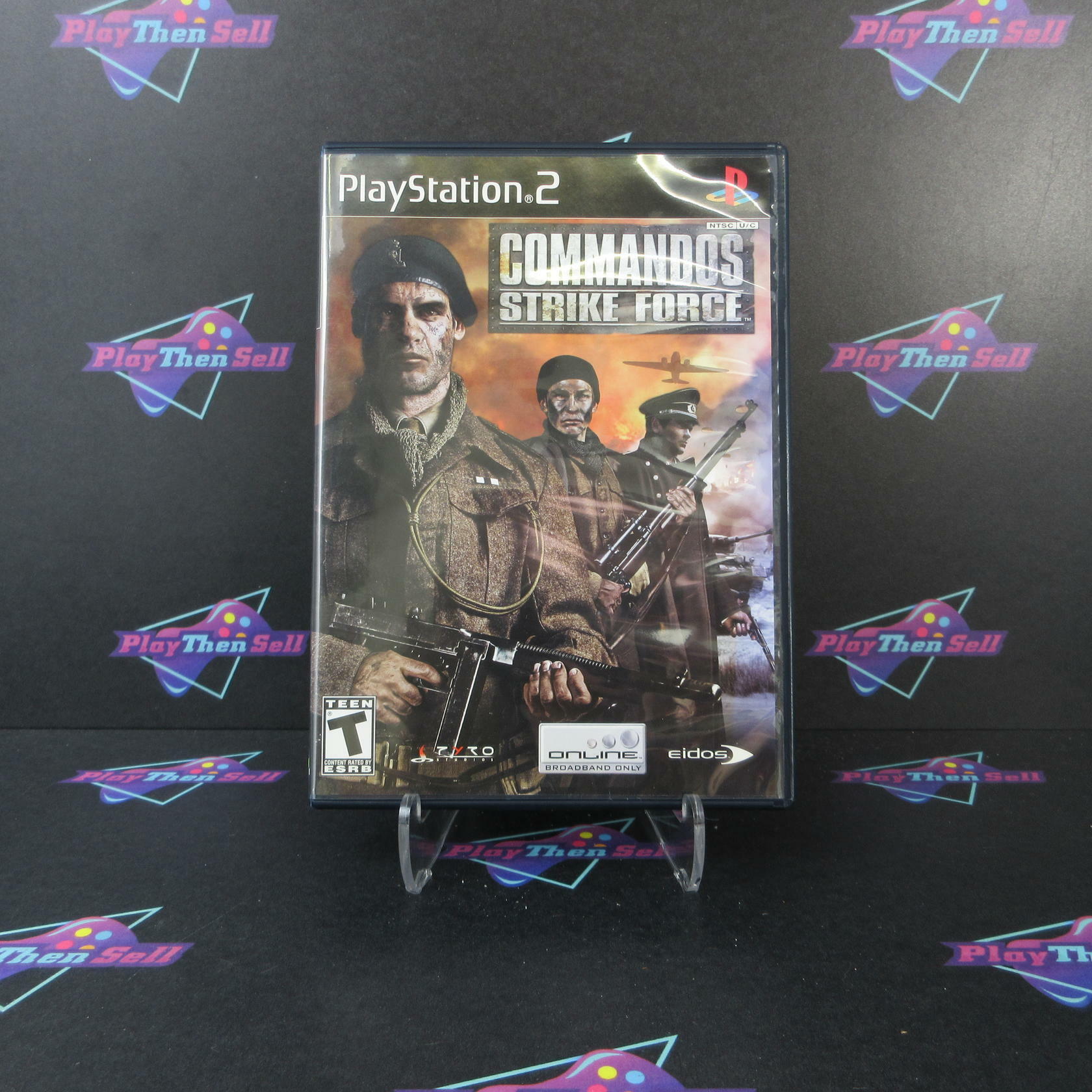 Commandos Strike Force PS2 PlayStation 2 - Very Good