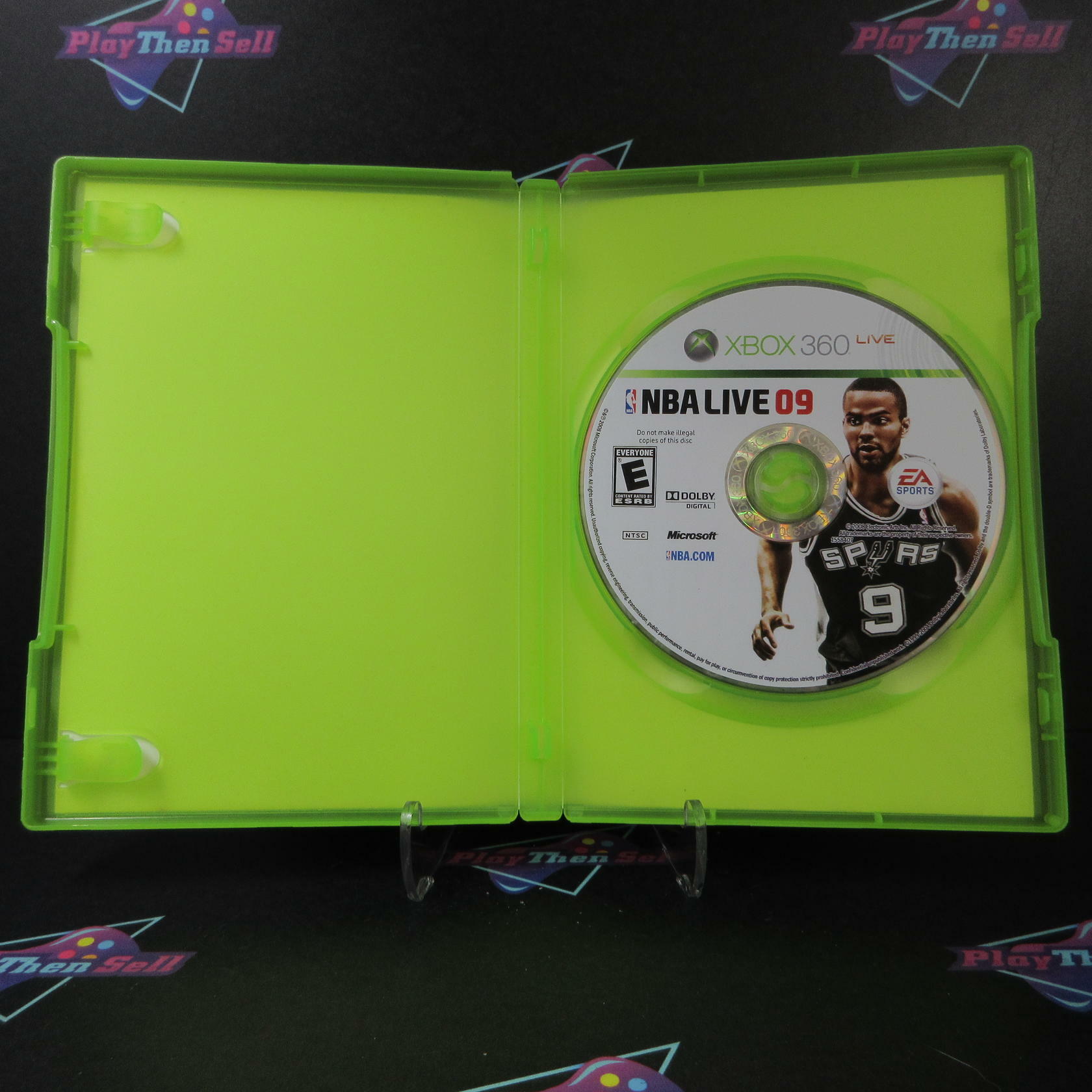 NBA Live 09 Xbox 360 AD/NM - Very Good