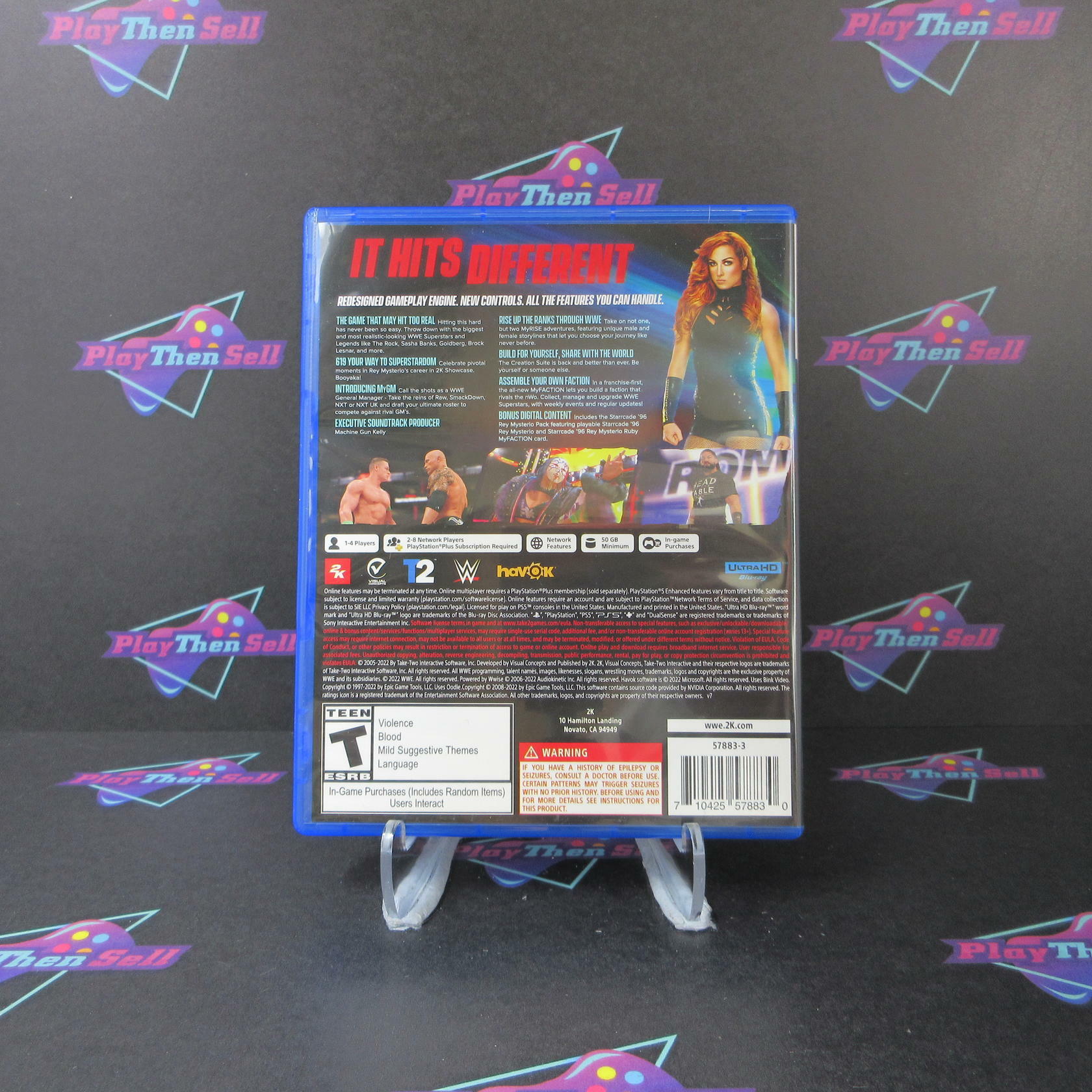 WWE 2K22 PS5 PlayStation 5 - Like New