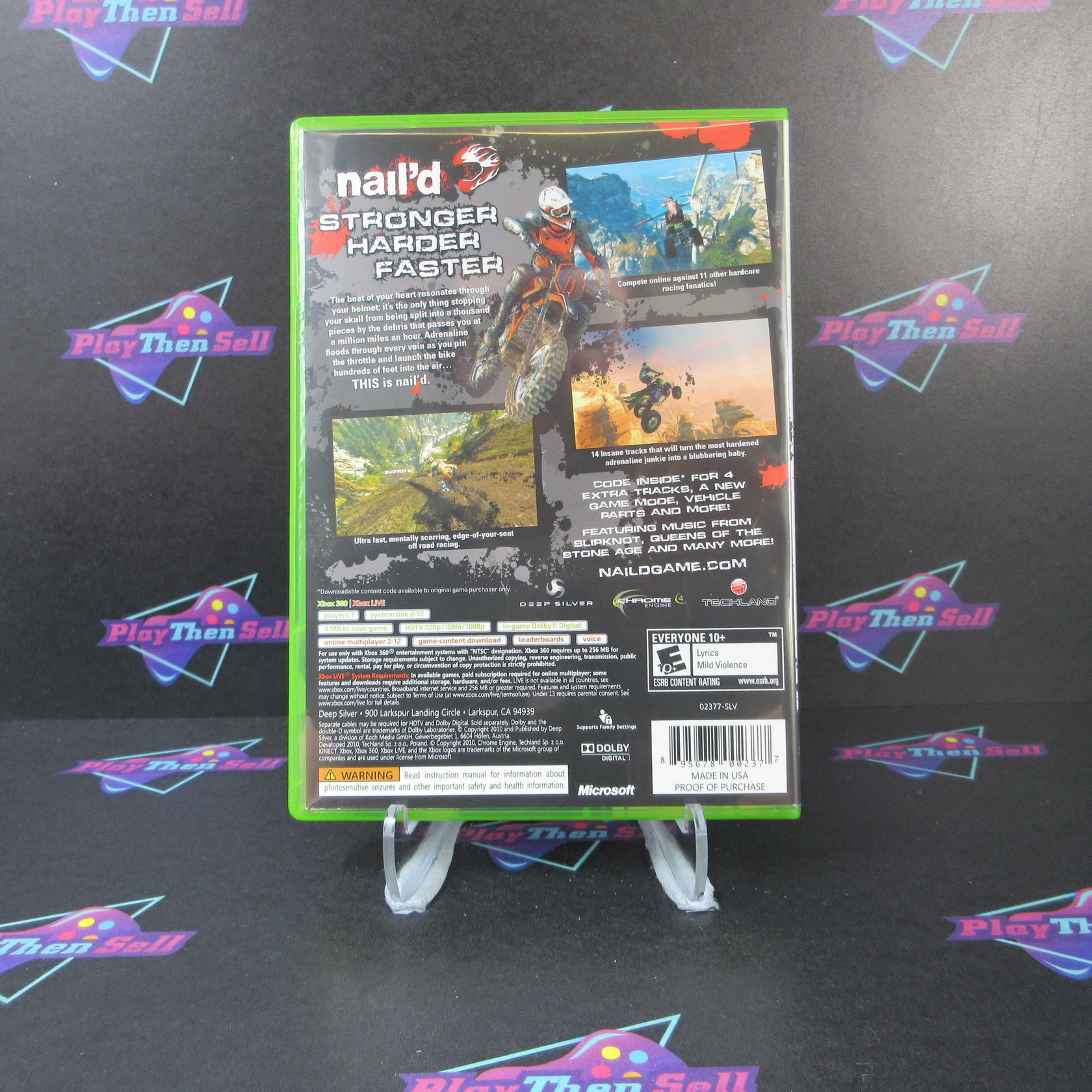 Nail'd - Xbox 360 - Like New