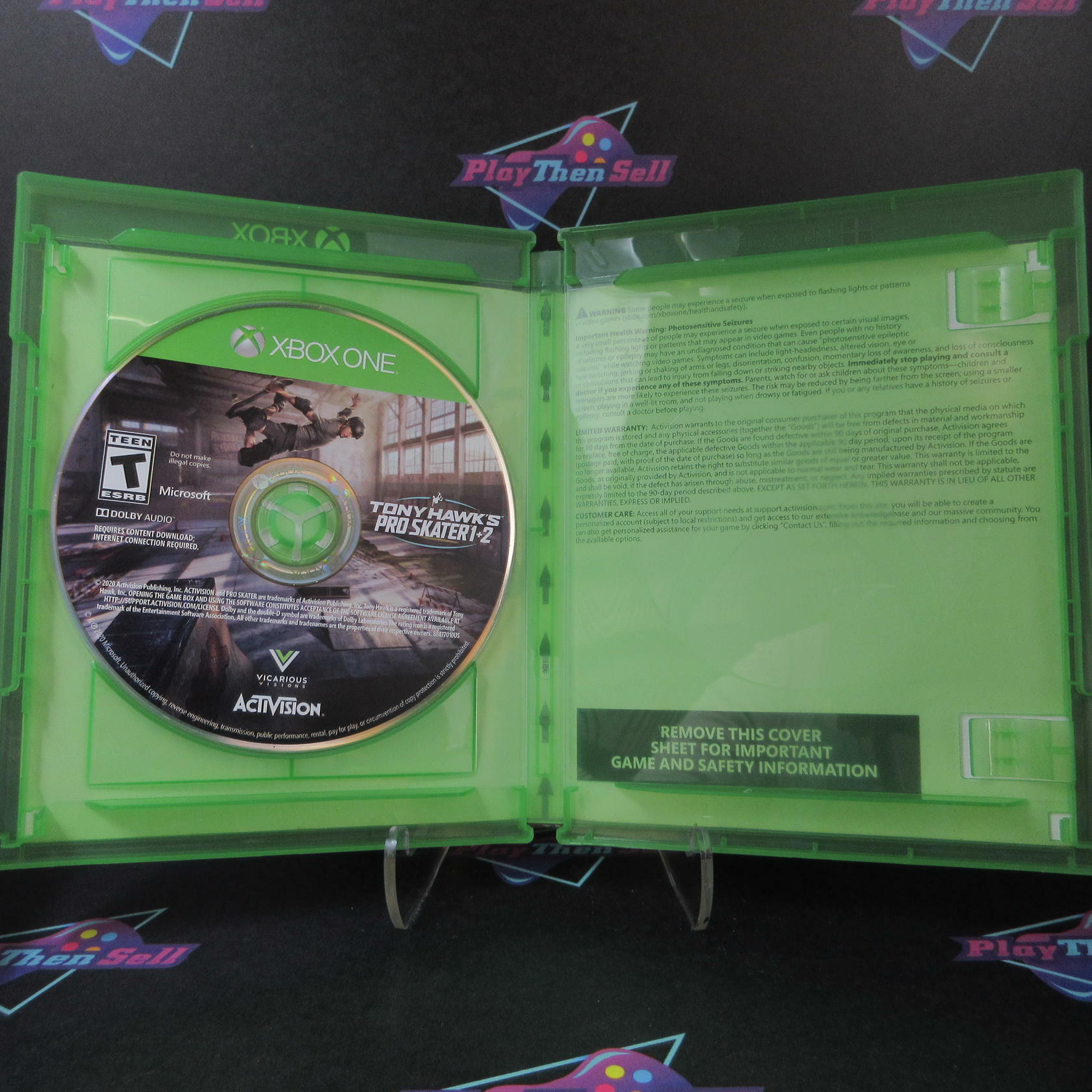 Tony Hawk's Pro Skater 1 + 2 - Xbox One - Like New