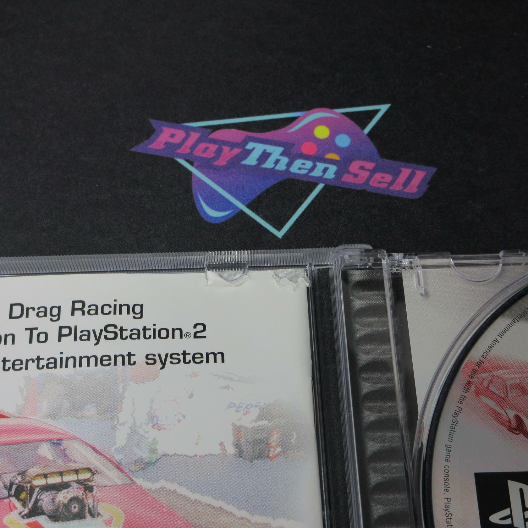 IHRA Drag Racing + Reg Card PS1 PlayStation 1 MD Complete CIB - Very Good