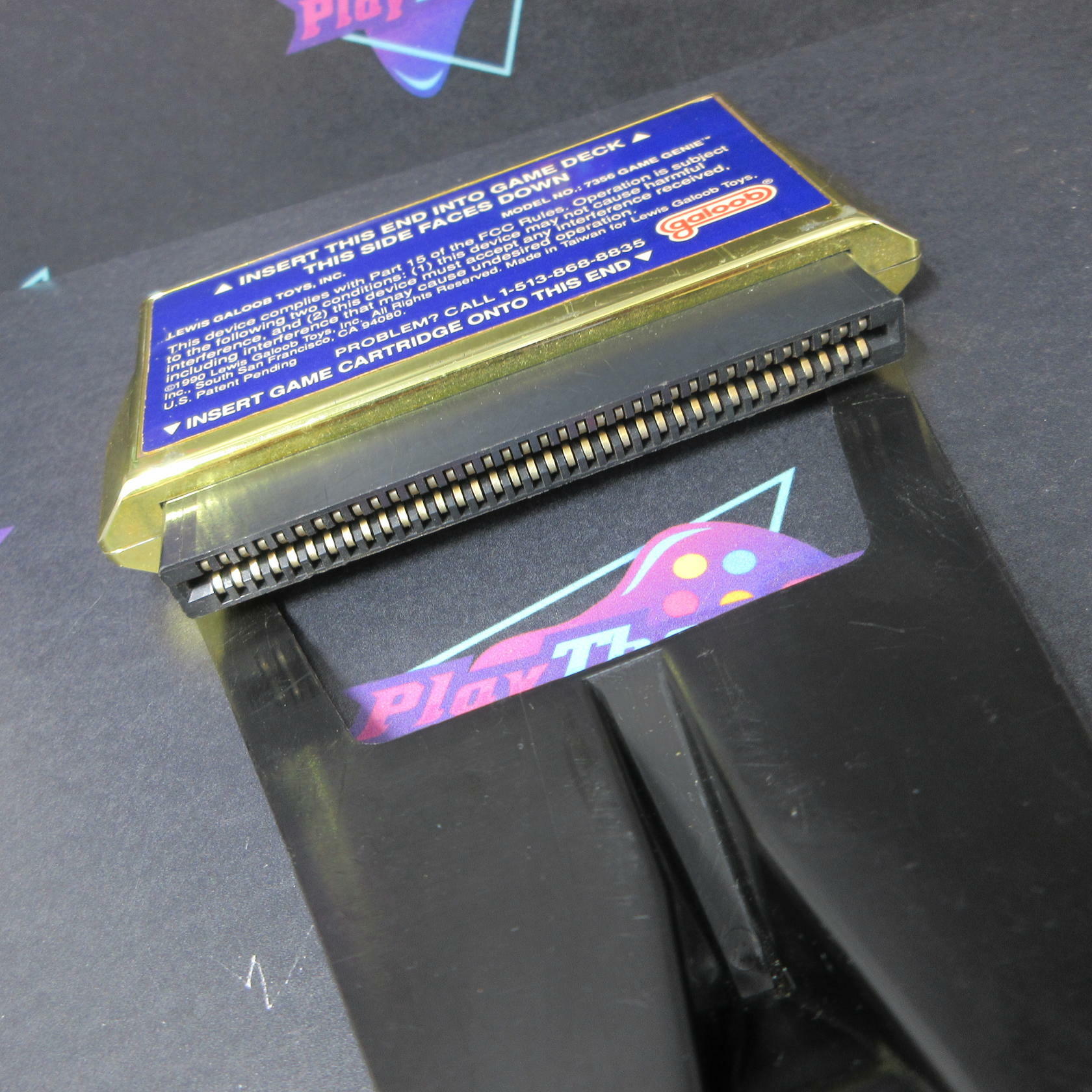 Game Genie Nintendo NES Game Cartridge Adapter Galoob Tested - Very Good