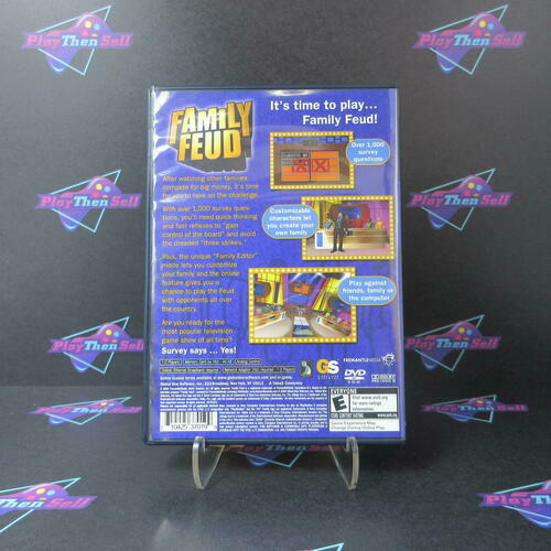 Family Feud PS2 PlayStation 2 + Reg Card - Like New