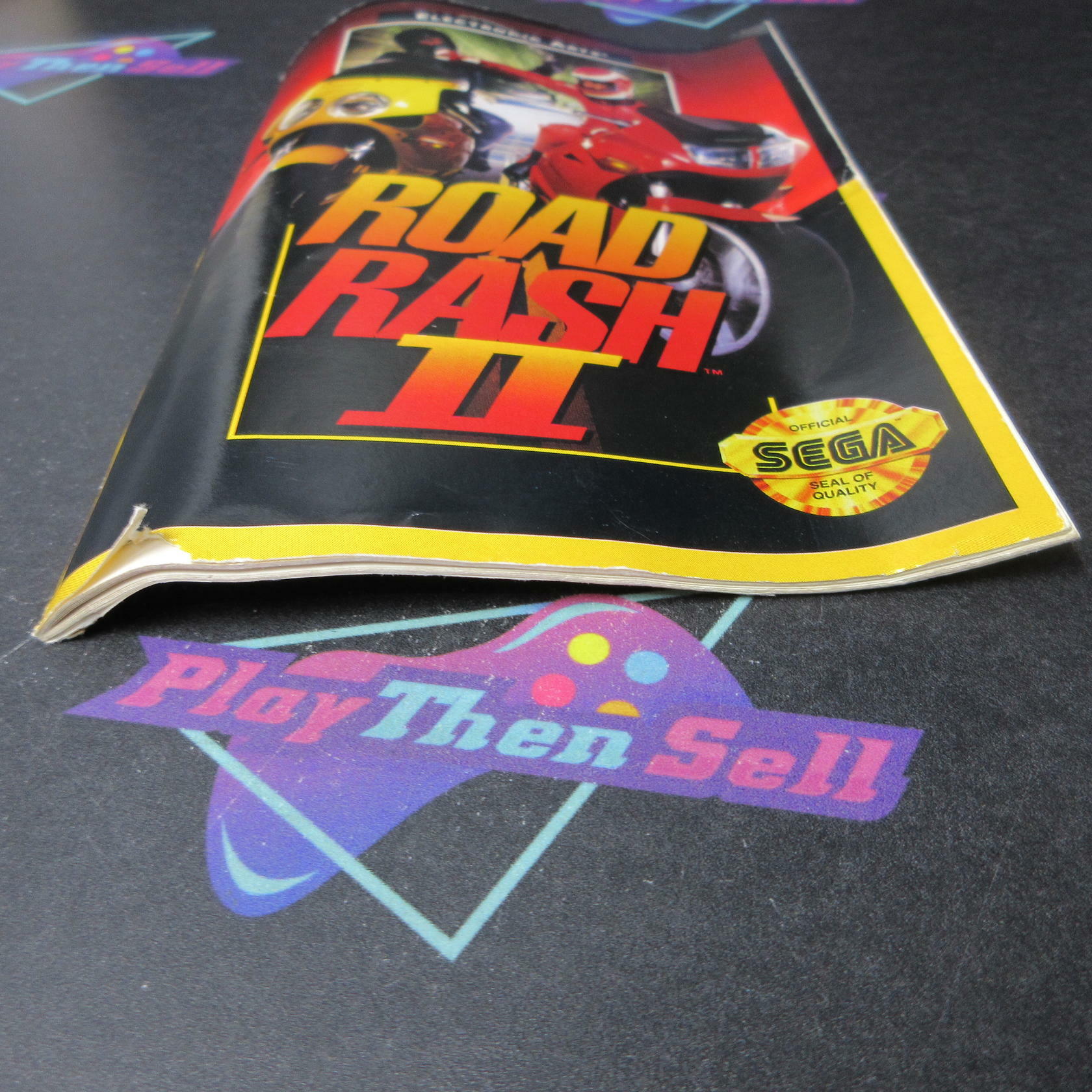 Road Rash II Sega Genesis Boxed MD Complete CIB - Very Good