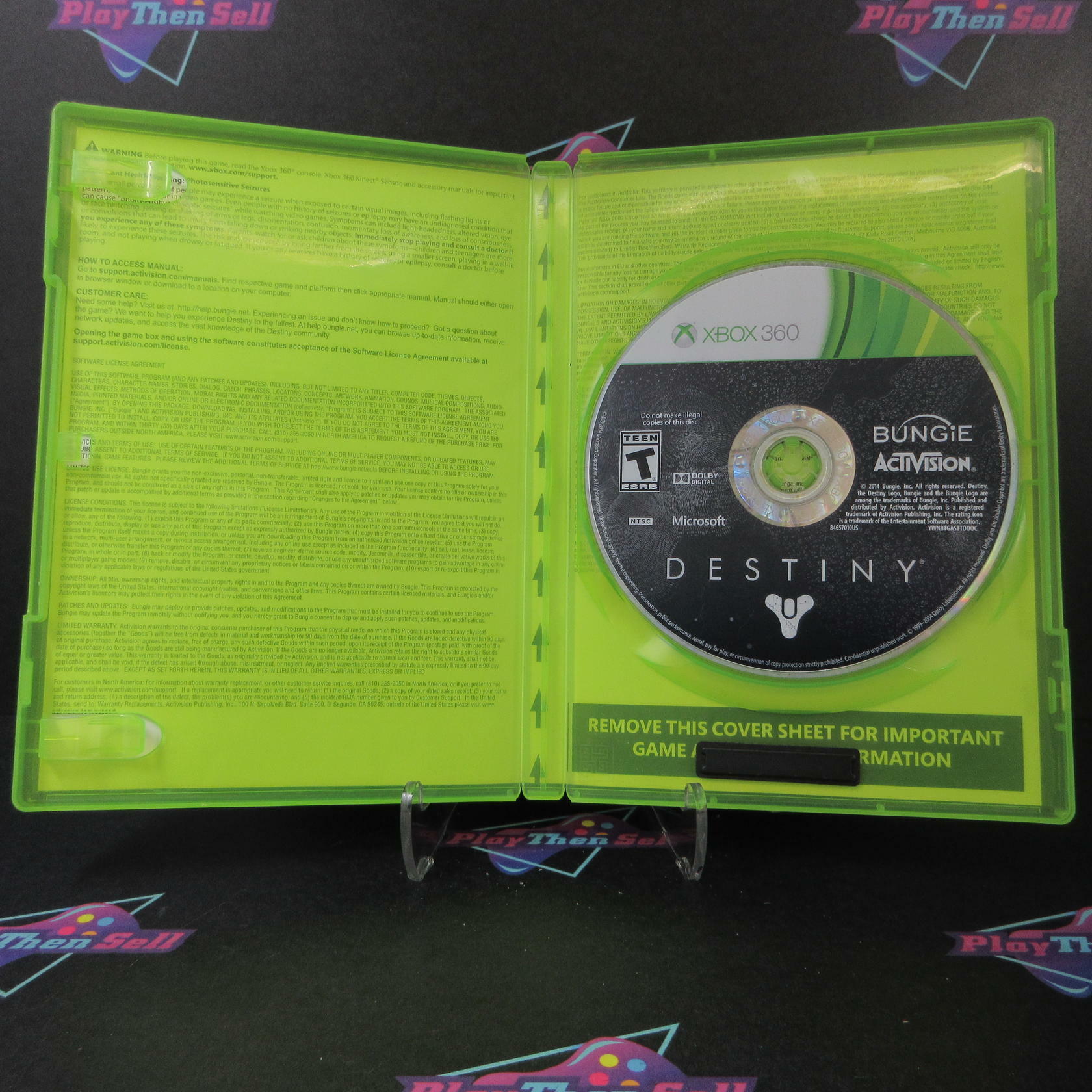 Destiny Xbox 360 AD/DD Complete CIB - Very Good