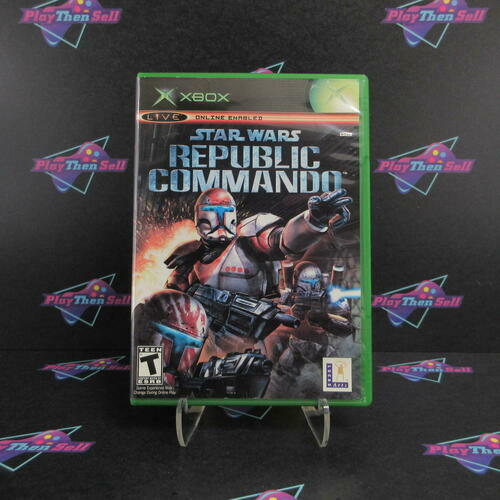 Star Wars Republic Commando Xbox + Reg Card - Like New