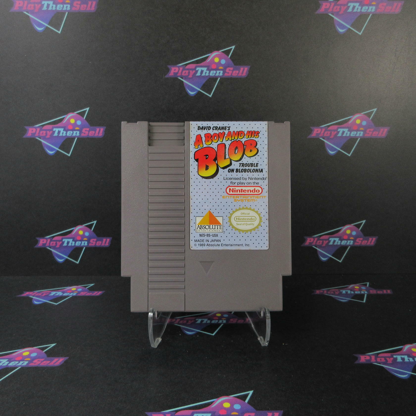 A Boy and His Blob Trouble on Blobolonia NES Cartridge Only Authentic / Tested - Very Good