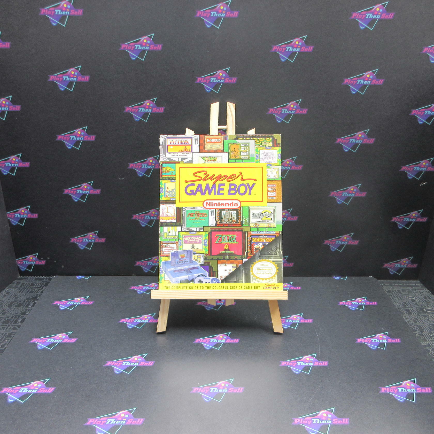 Vintage 1994 Super Game Boy Nintendo Official Complete Guide AD - See Pics - Good