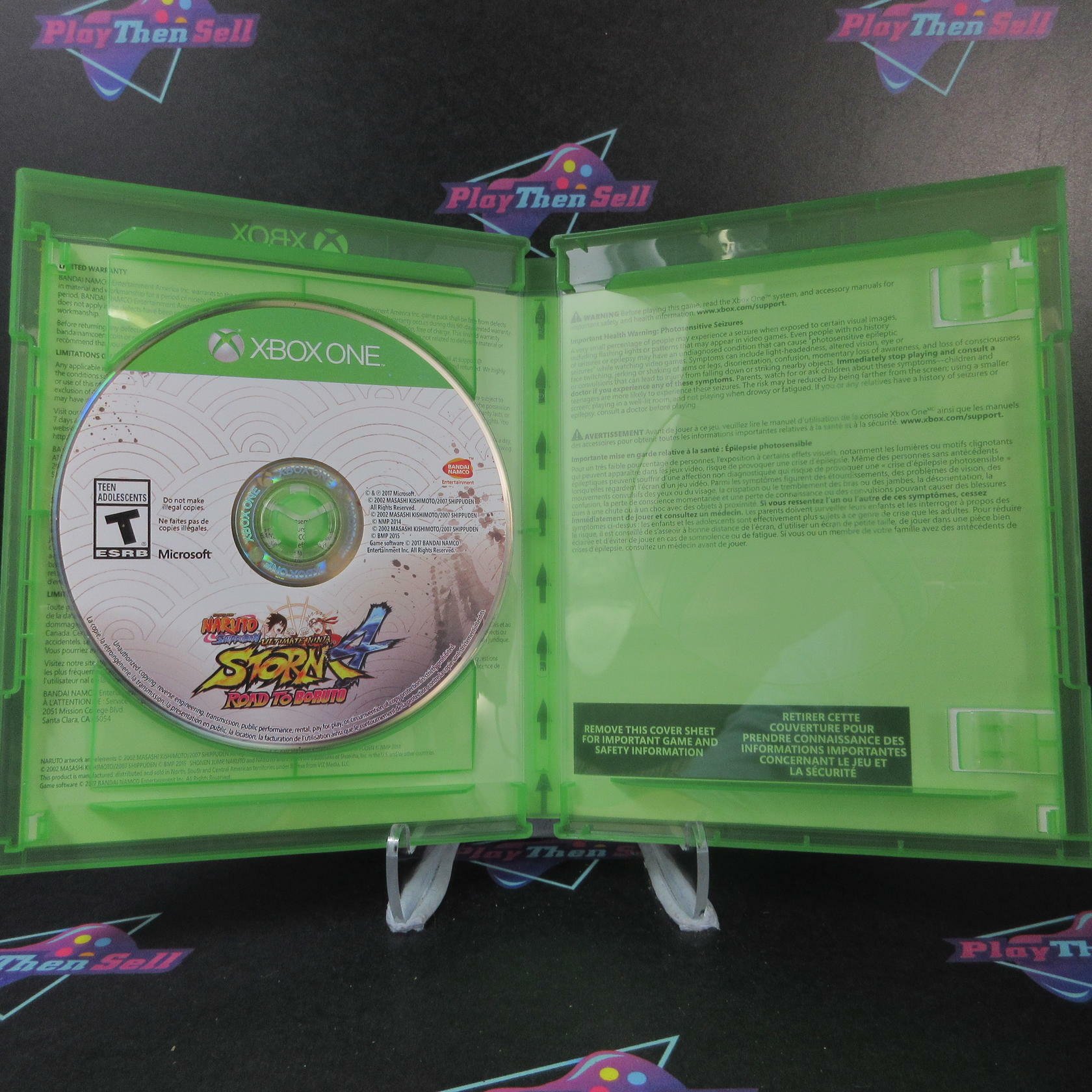 Naruto Shippuden Ultimate Ninja Storm 4 Road to Boruto Xbox One - Like New