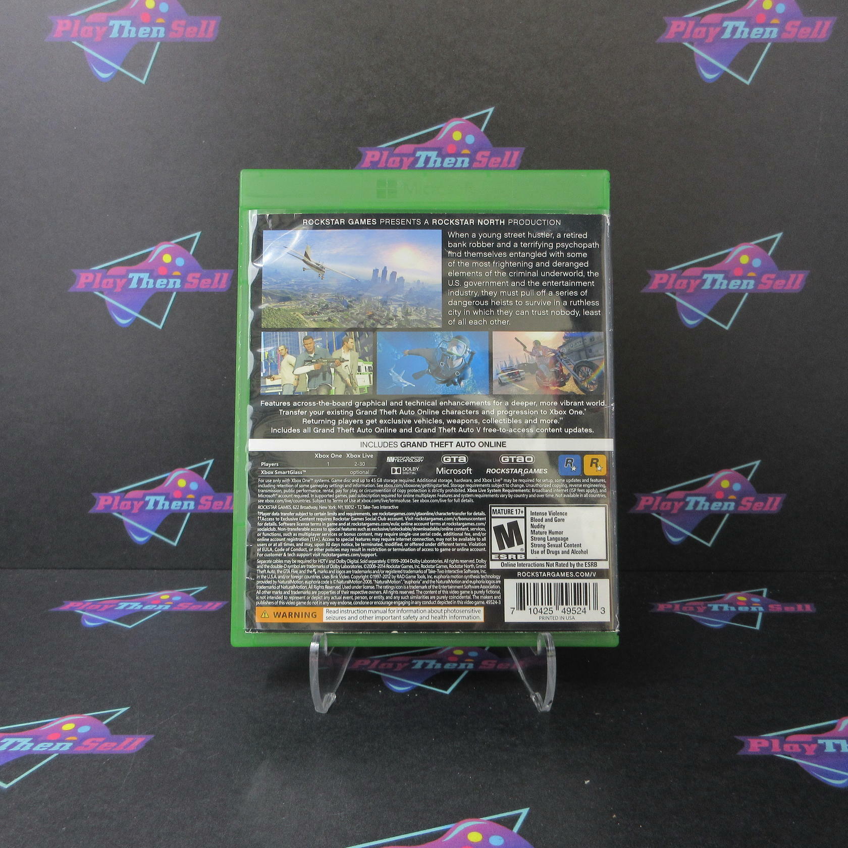 Grand Theft Auto V 5 Xbox One AD - Very Good