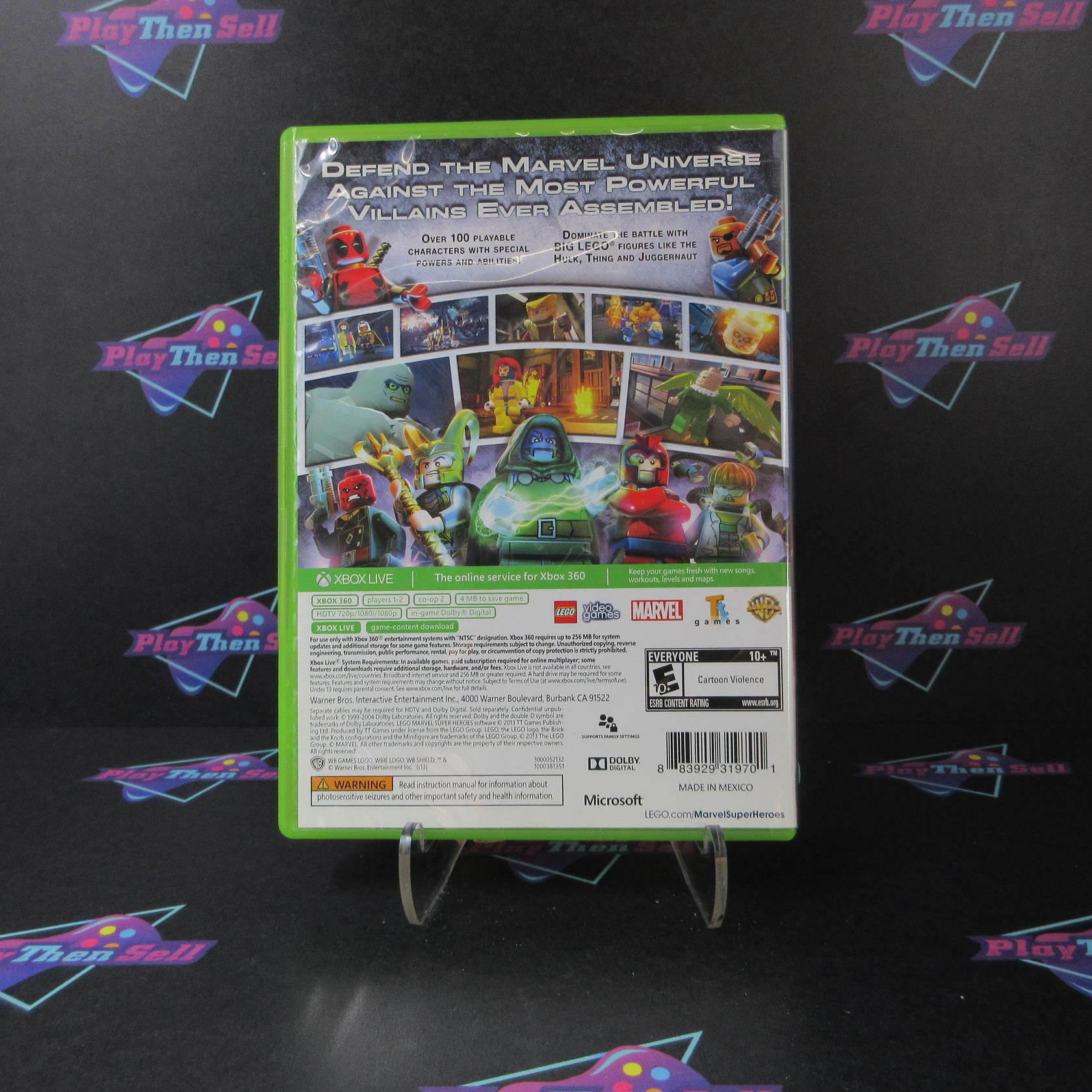 Lego Marvel Super Heroes Xbox 360 - Very Good