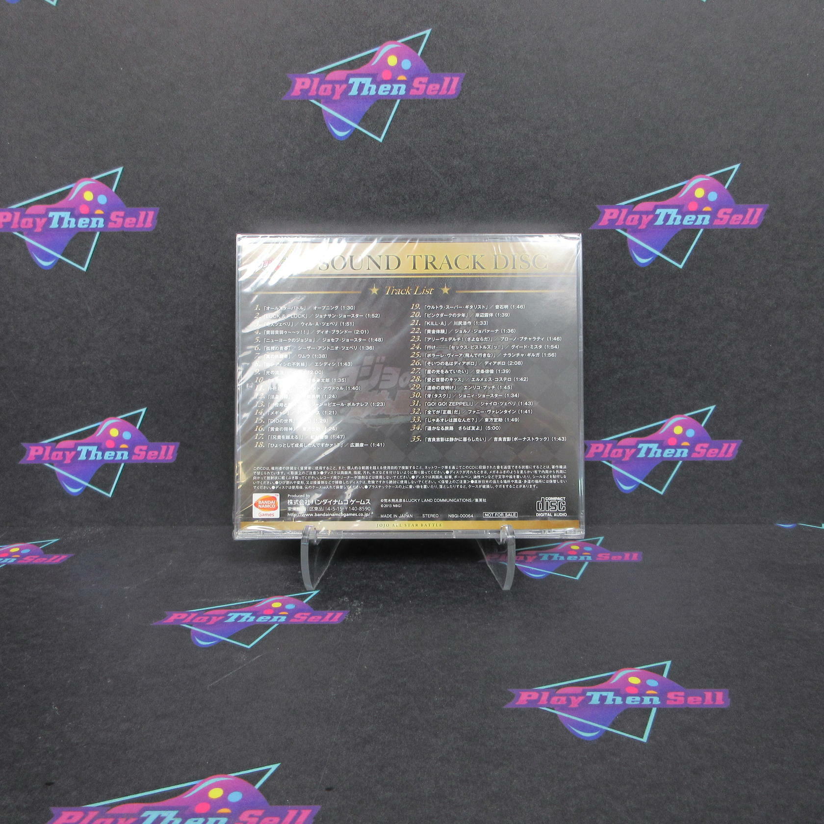 JoJo's Bizarre Adventure All Star Battle Gold Box PS3 Import Japan