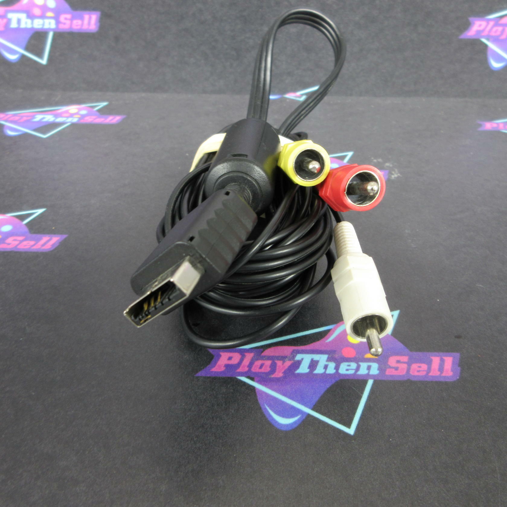 Playstation 1 Console PS1 + OEM Controller / Cables Tested - Good