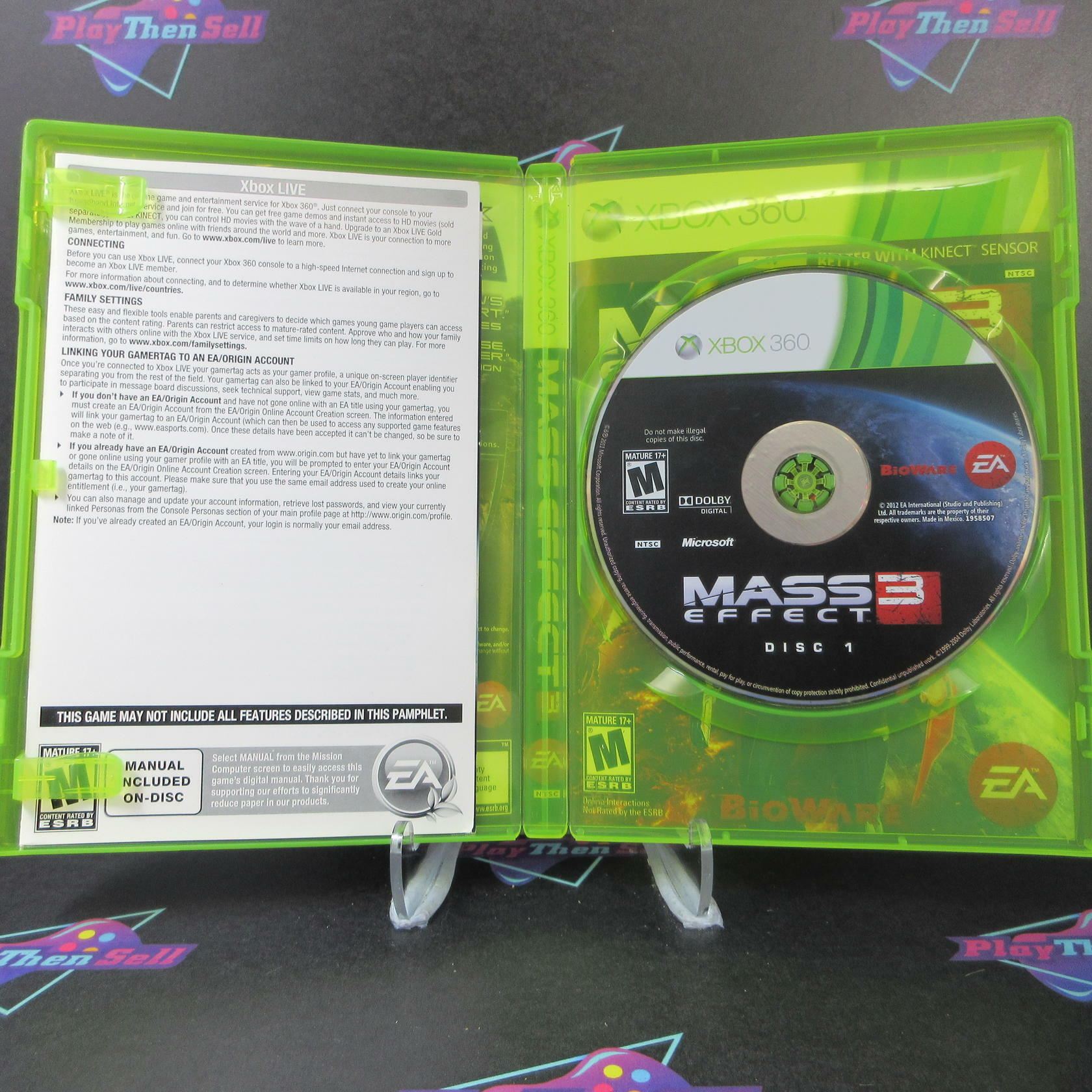 Mass Effect 3 Xbox 360 DD Complete CIB - Very Good