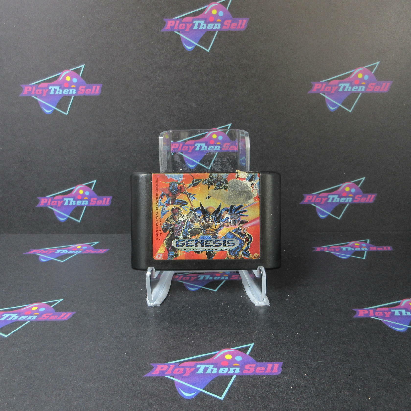 X-Men Sega Genesis Cartridge Only AD Authentic / Tested - Very Good