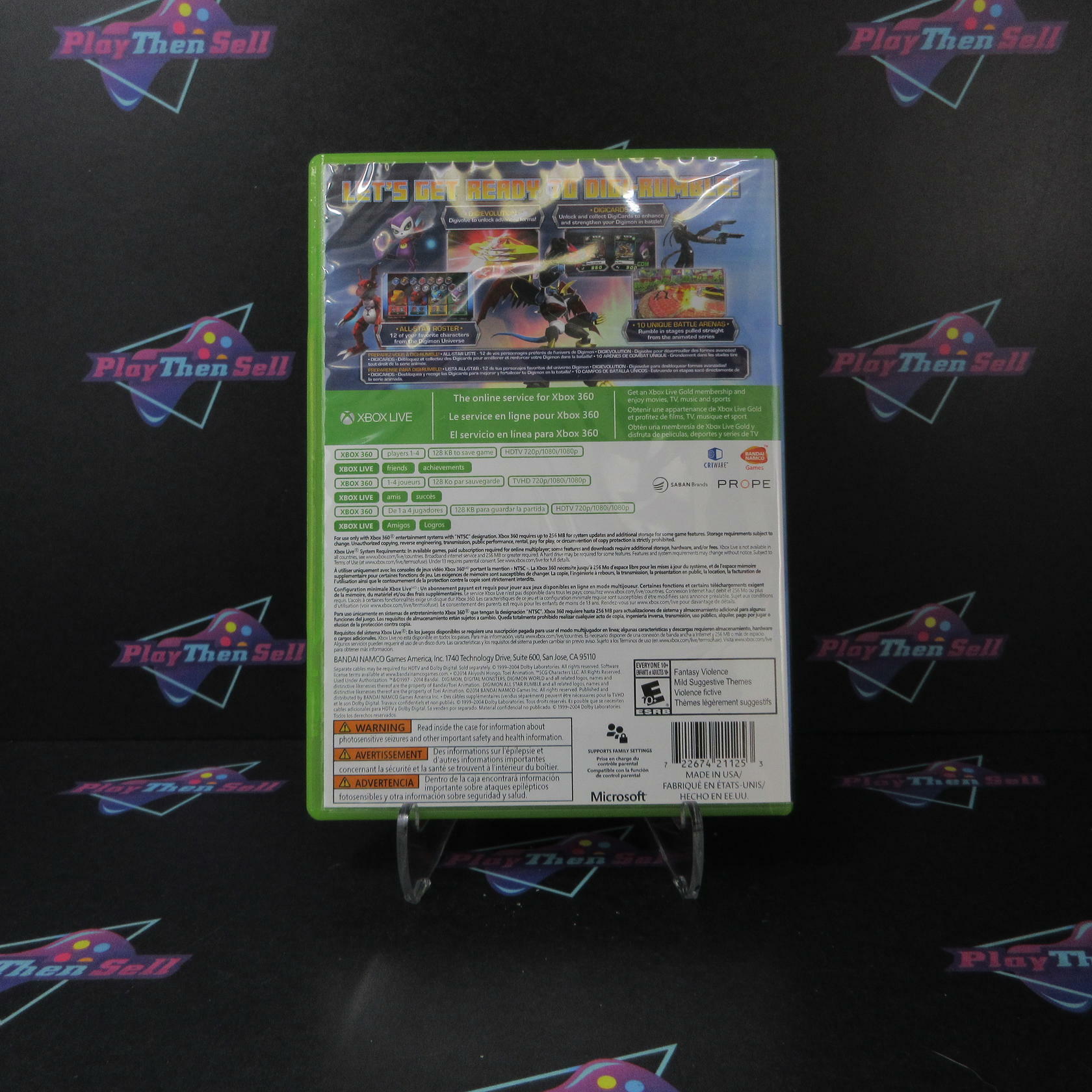 Digimon All-Star Rumble Xbox 360 - Like New