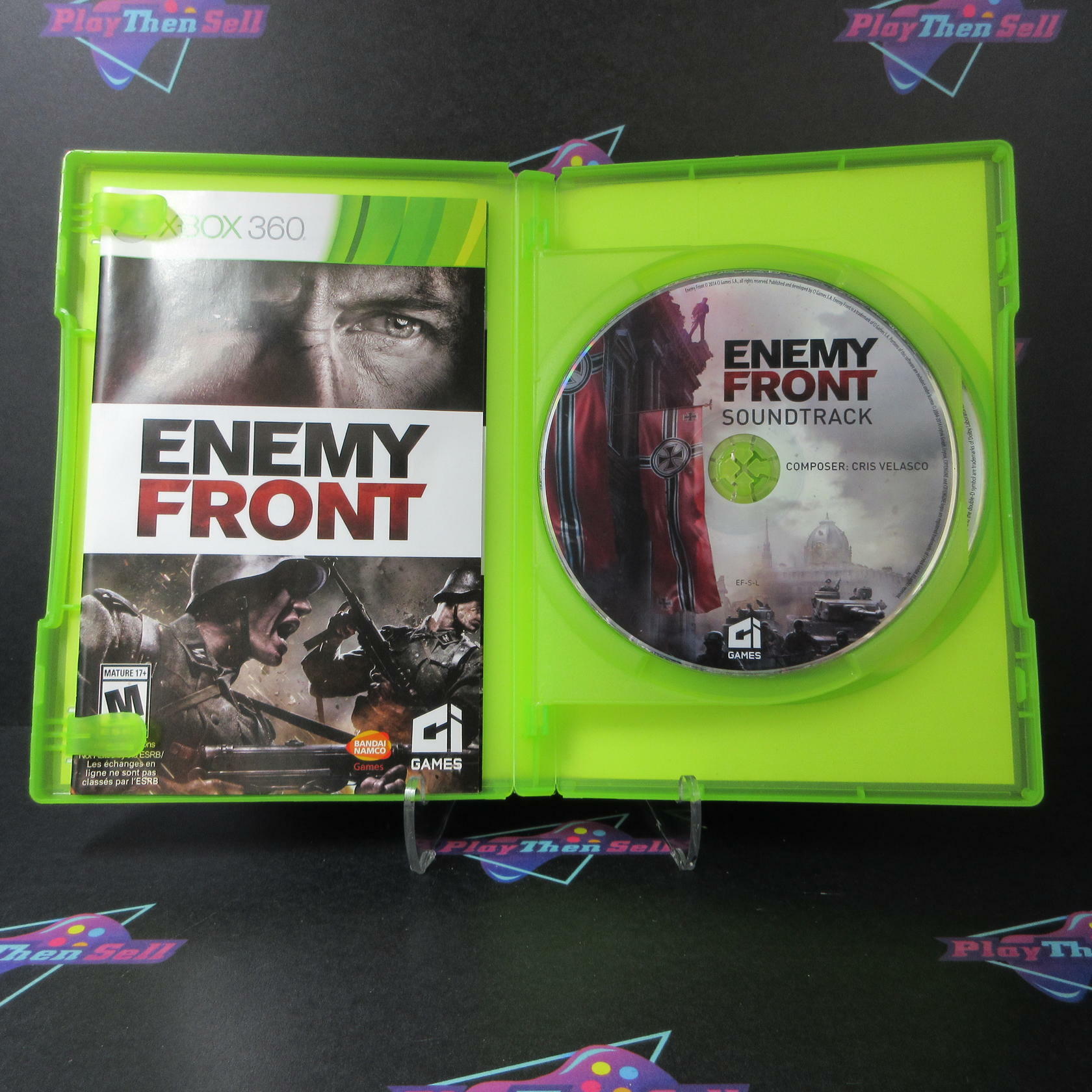 Enemy Front Special Edition Xbox 360 + Soundtrack - Like New