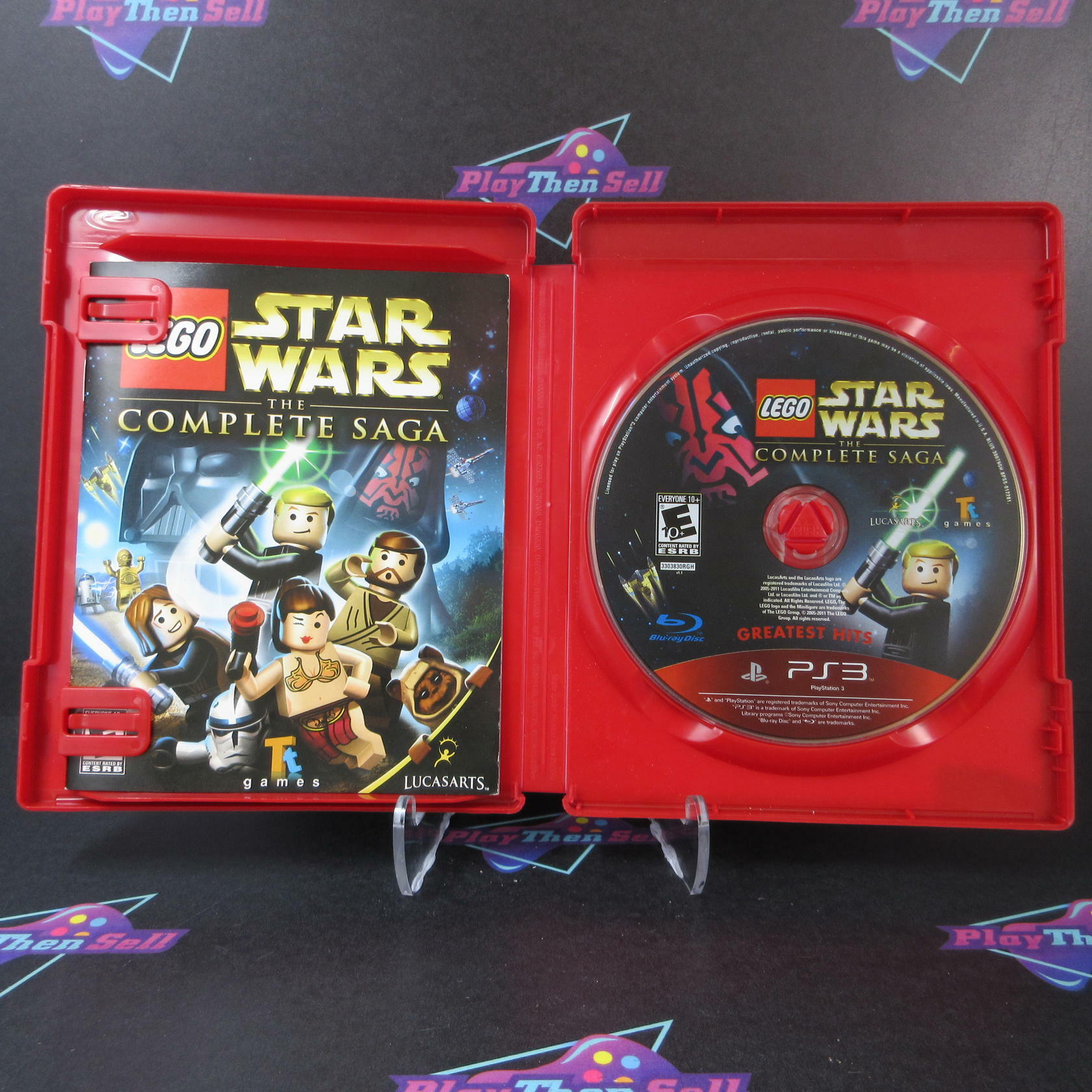 Lego Star Wars The Complete Saga GH PS3 PlayStation 3 AD Complete CIB - Very Good