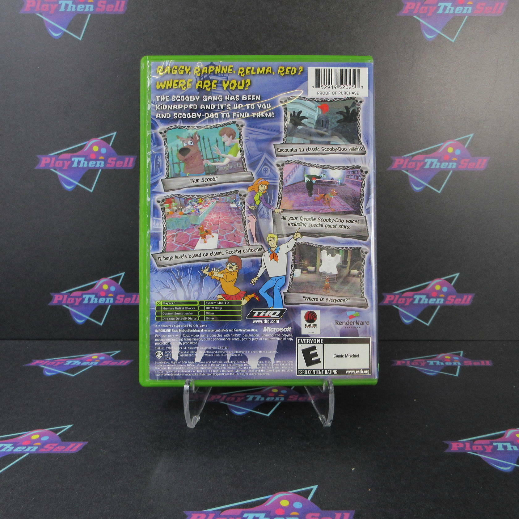 Scooby Doo Night of 100 Frights Xbox - Very Good