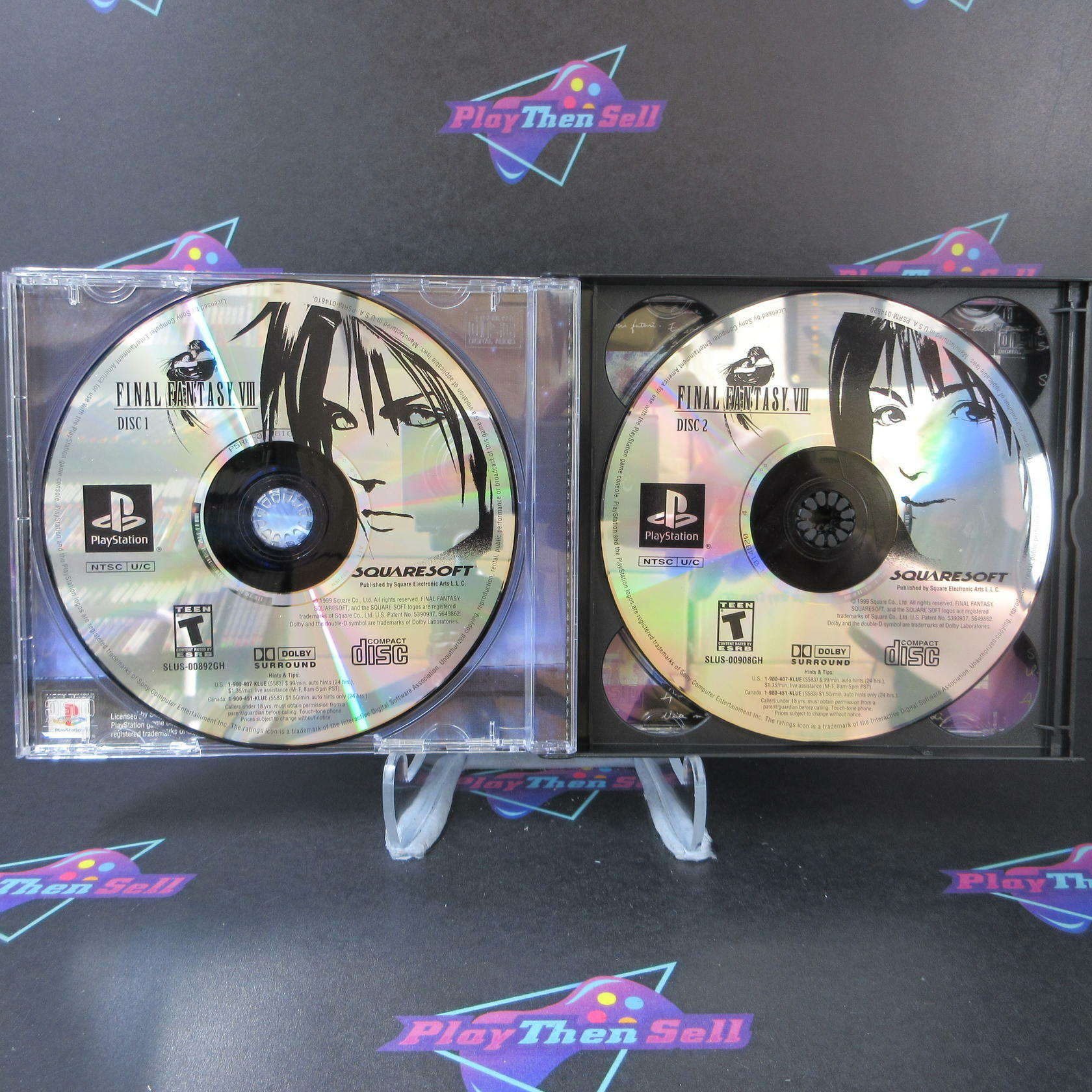 Final Fantasy VIII 8 PS1 PlayStation 1 GH - Very Good