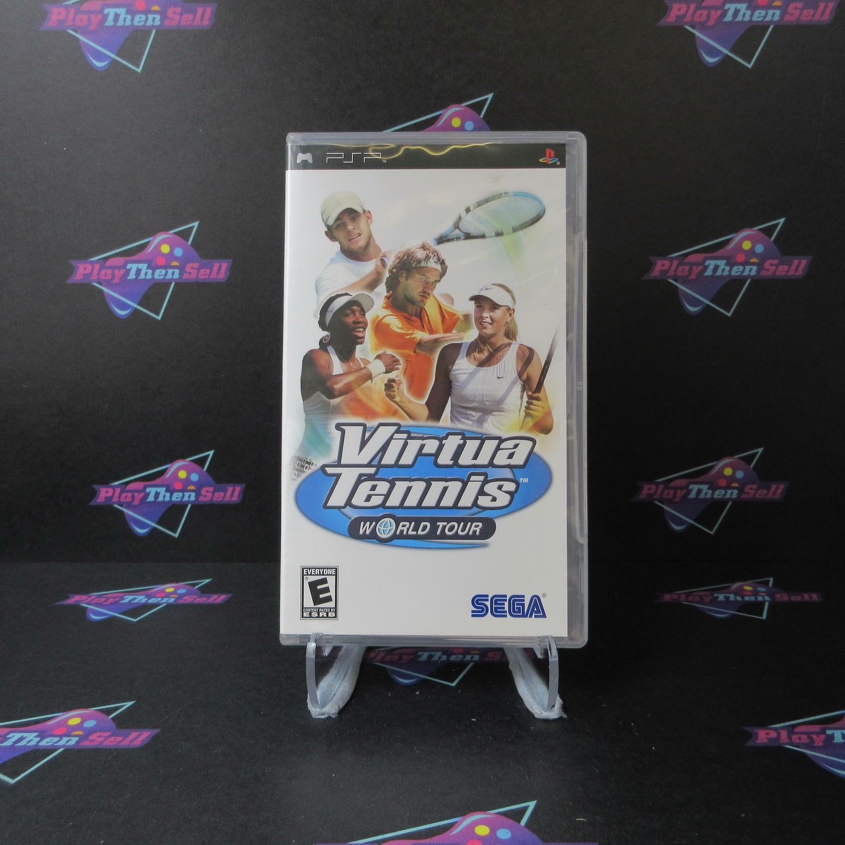 Virtua Tennis World Tour Clear UMD Sony PSP - Like New