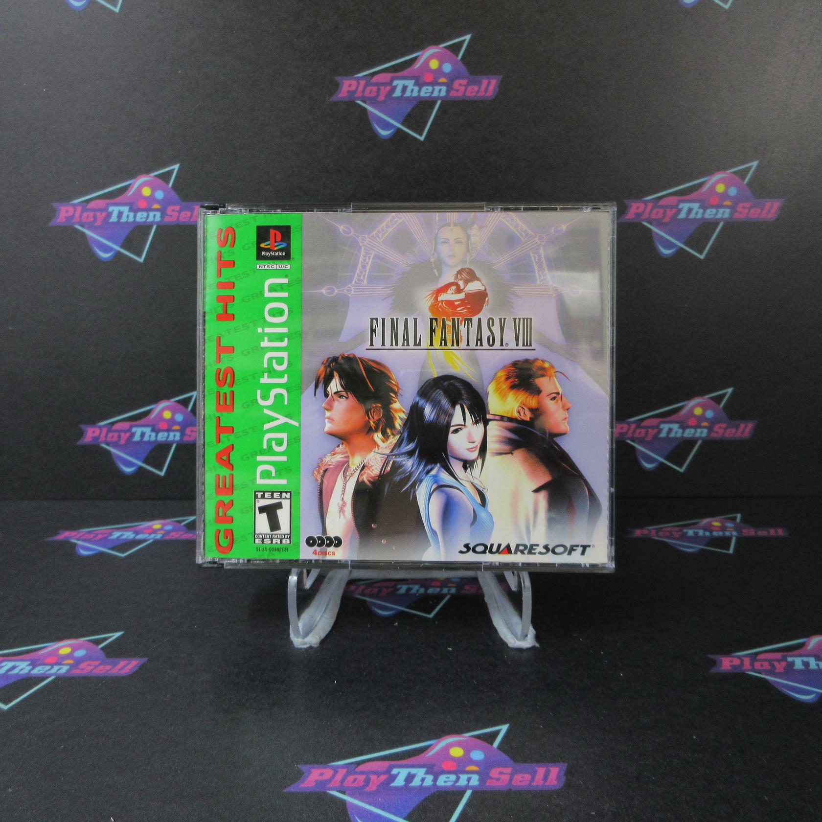 Final Fantasy VIII 8 PS1 PlayStation 1 GH - Very Good
