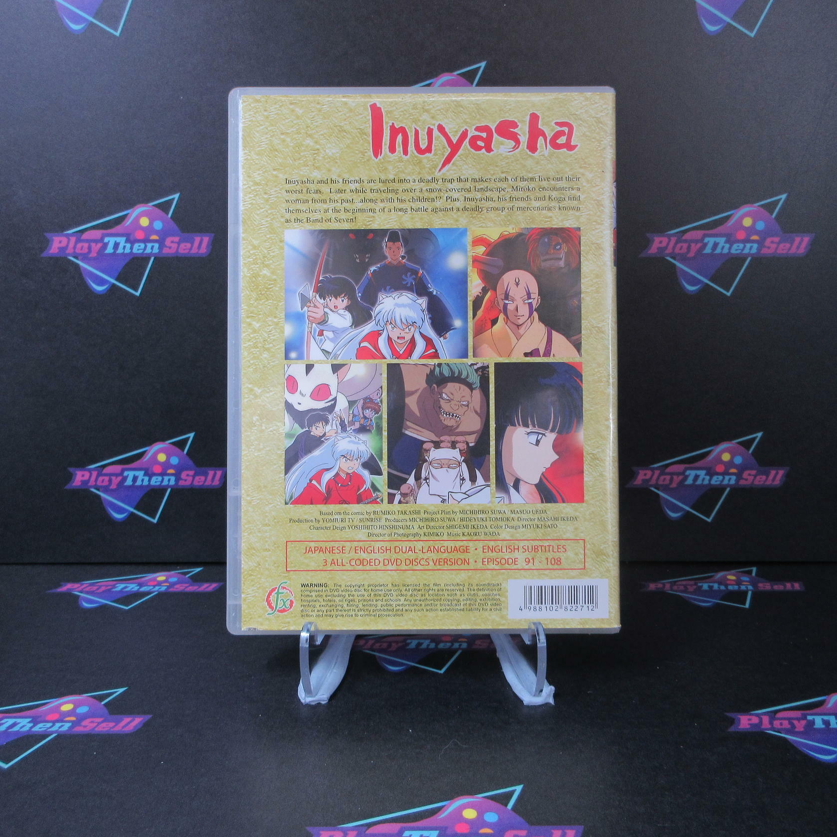 Part 6 Dvd Inuyasha TV Part 6 - DVD - Good – Play Then Sell