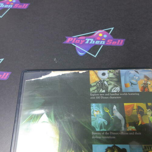 Kingdom Hearts PS2 PlayStation 2 AD/MD Complete CIB - Very Good