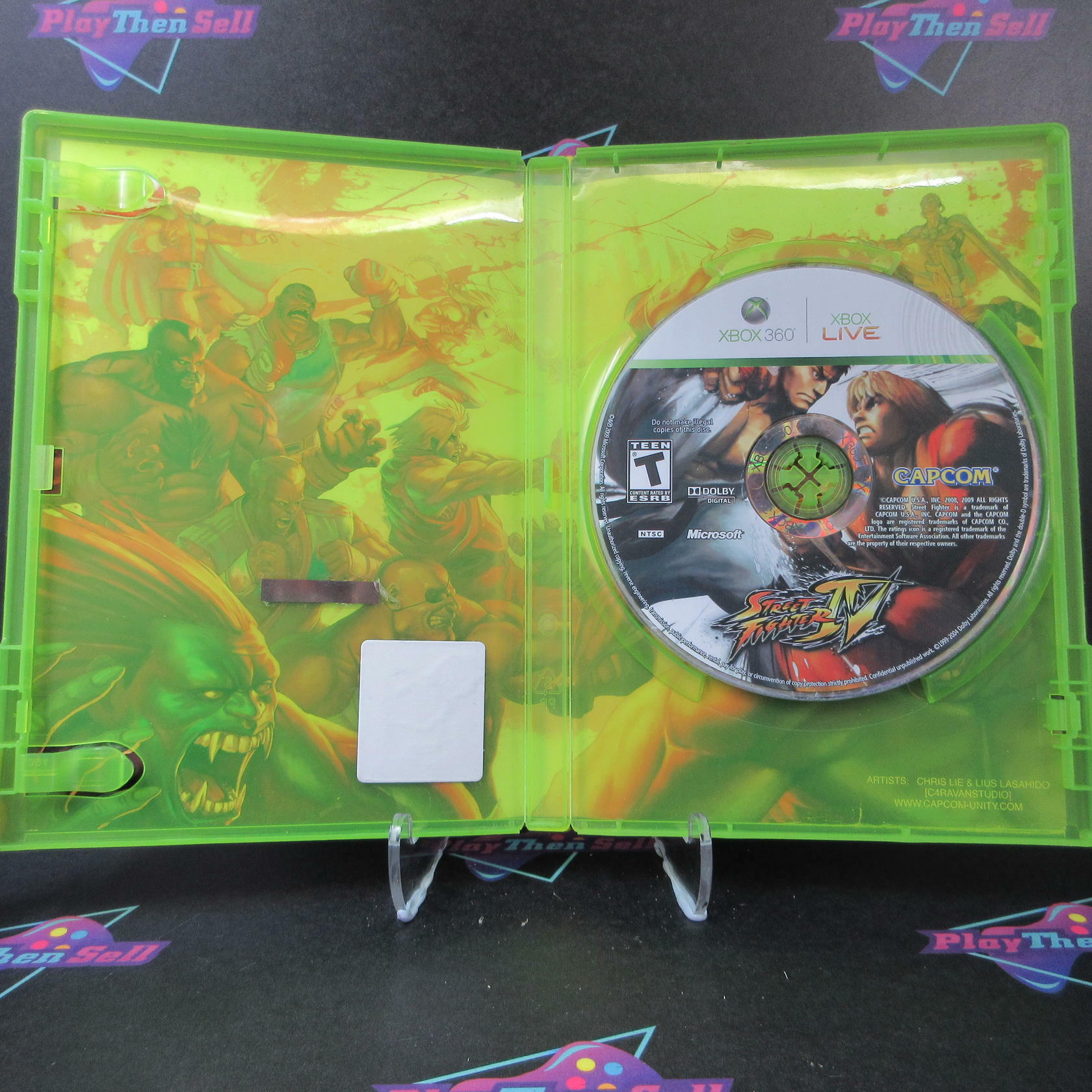 Street Fighter IV Xbox 360 AD/NM - Very Good