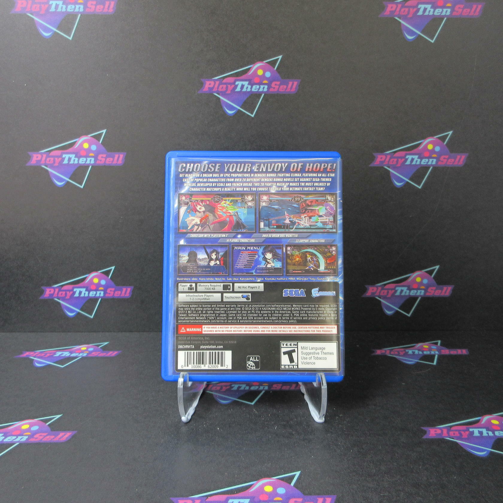 Dengeki Bunko Fighting Climax PSVITA Vita - Like New