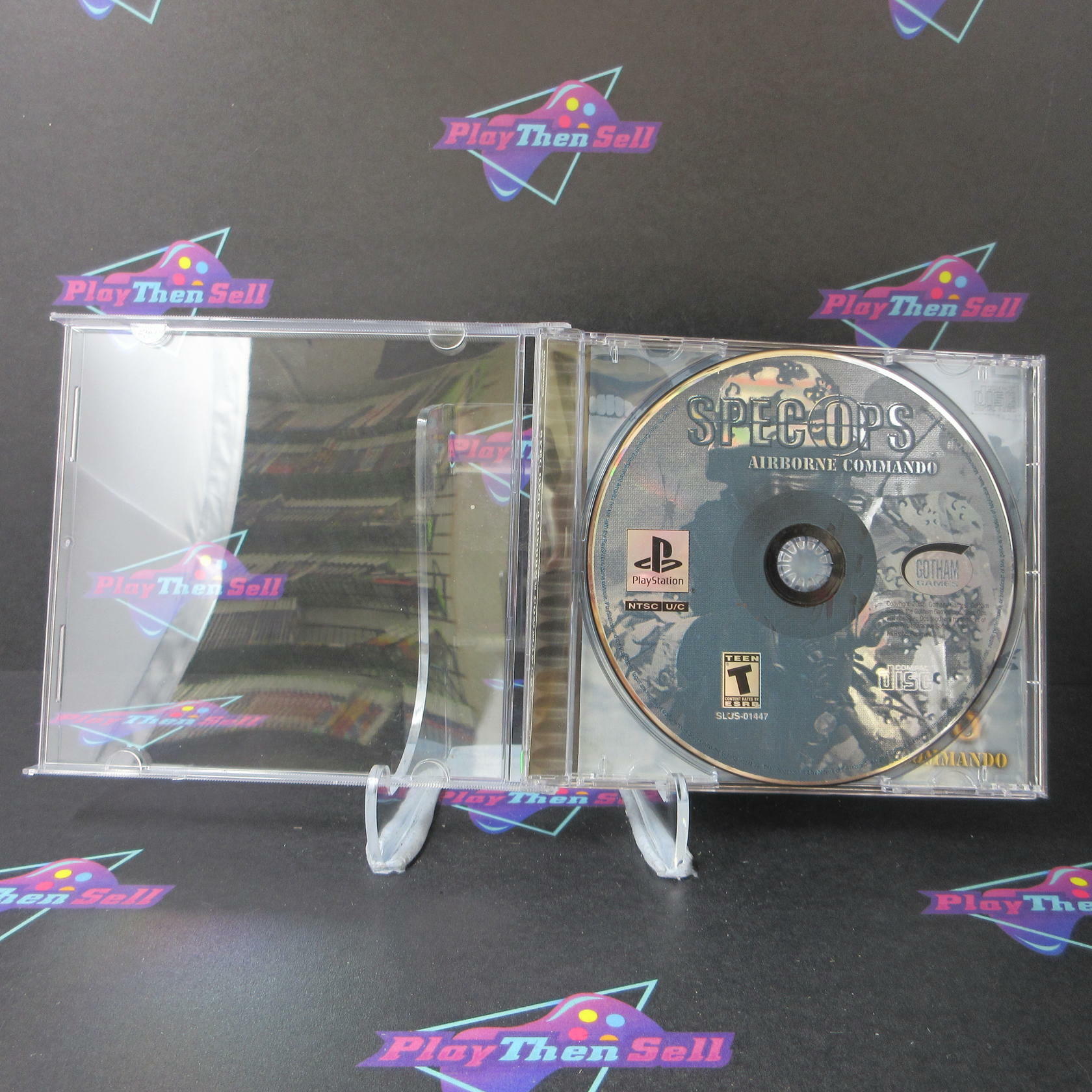 Spec Ops Airborne Commando PS1 PlayStation 1 - Very Good